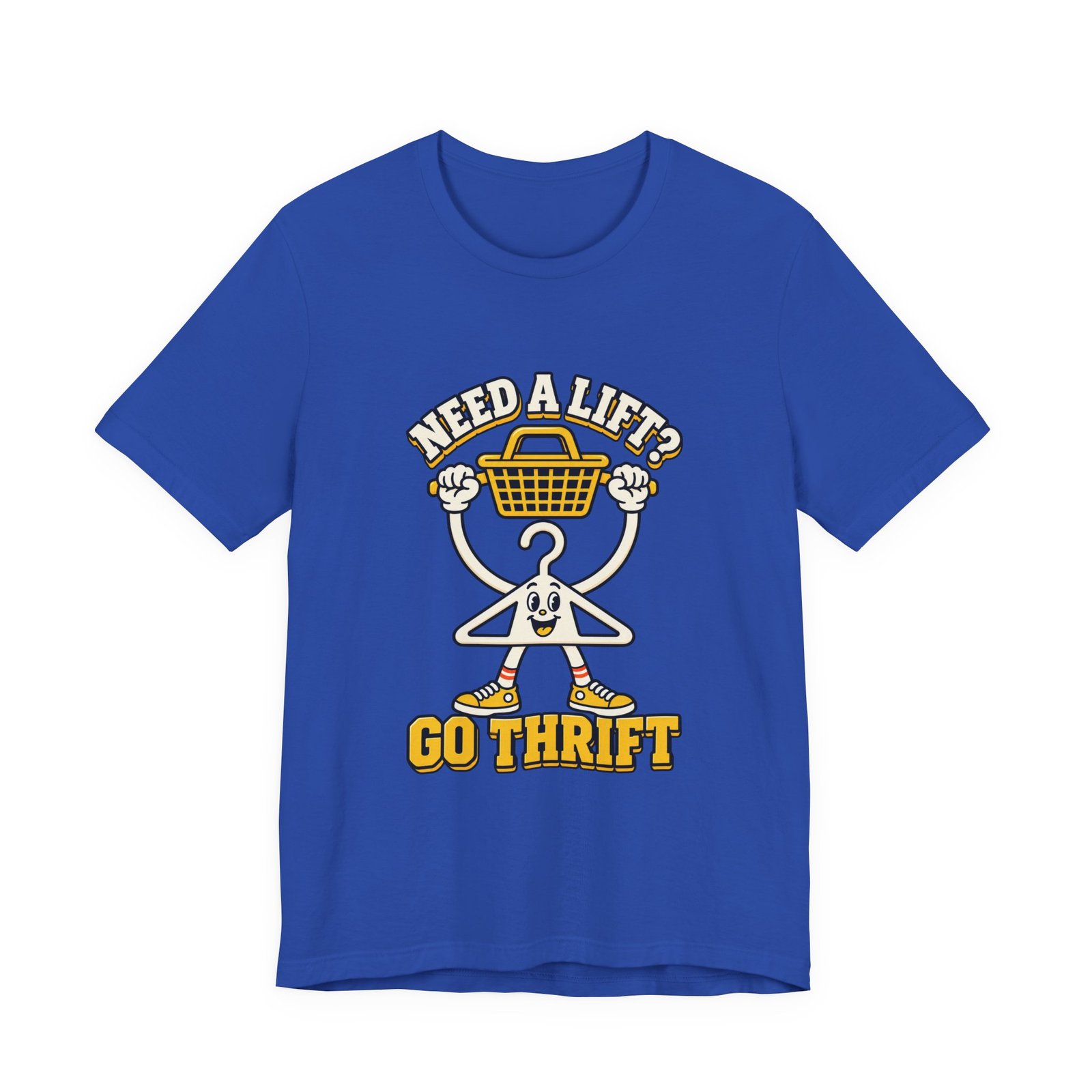 Need A Lift Go Thrift Clothes Hanger Pun - Image 29
