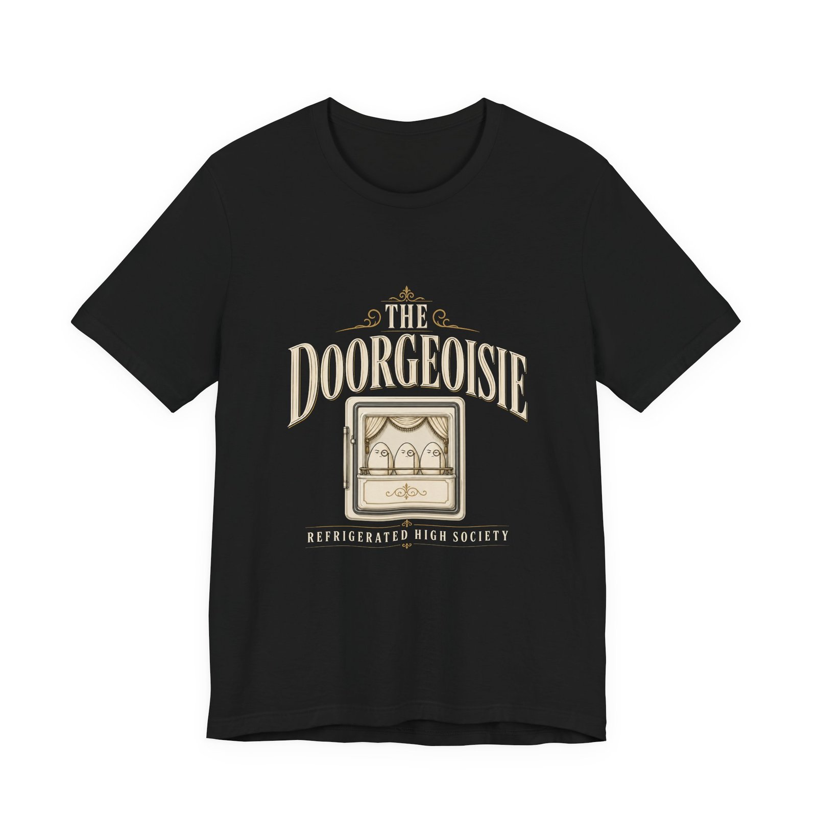 The Doorgeoisie Refrigerated Egg Society Humor Graphic Tee - Image 5