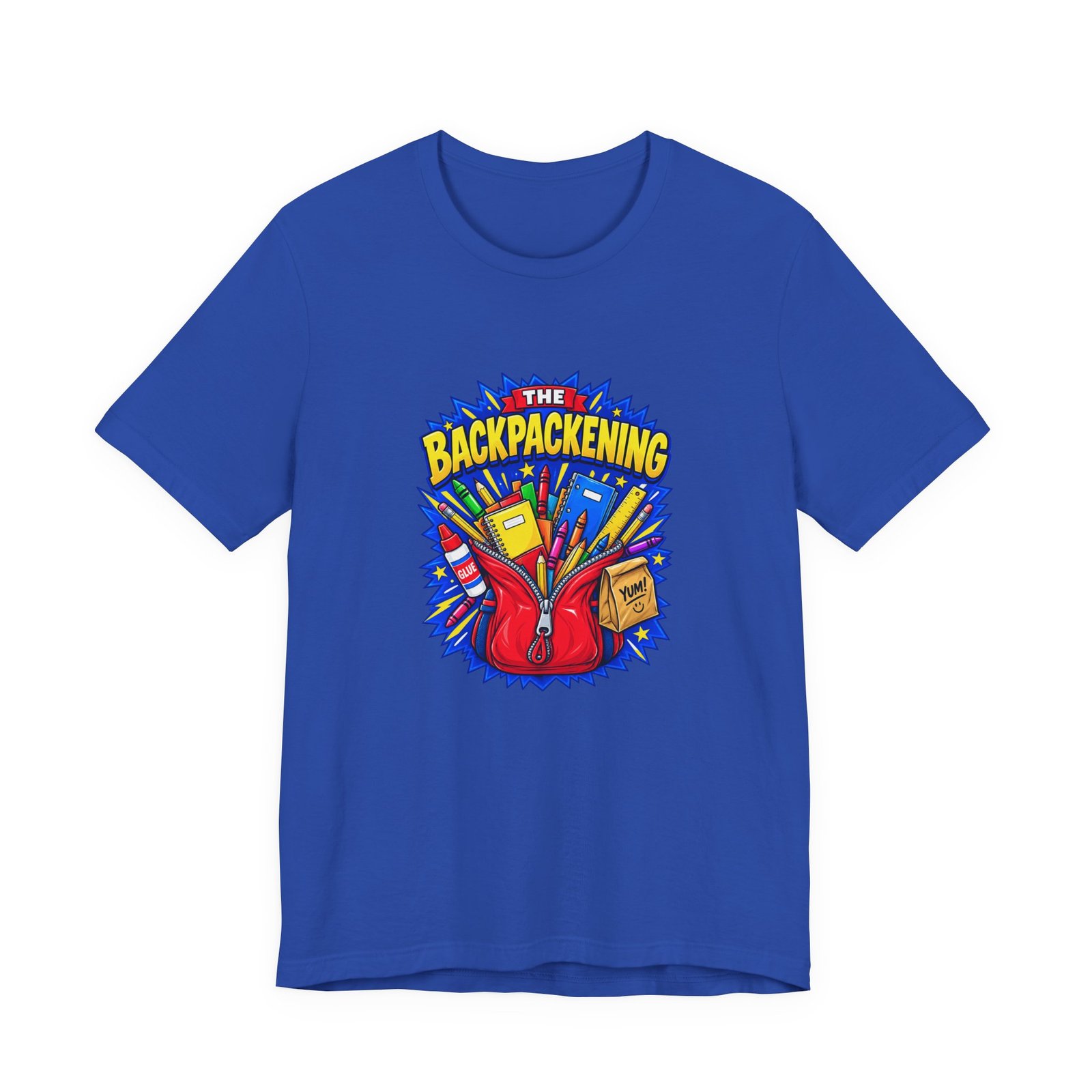 The Backpackening School Supplies Graphic Tee - Image 29