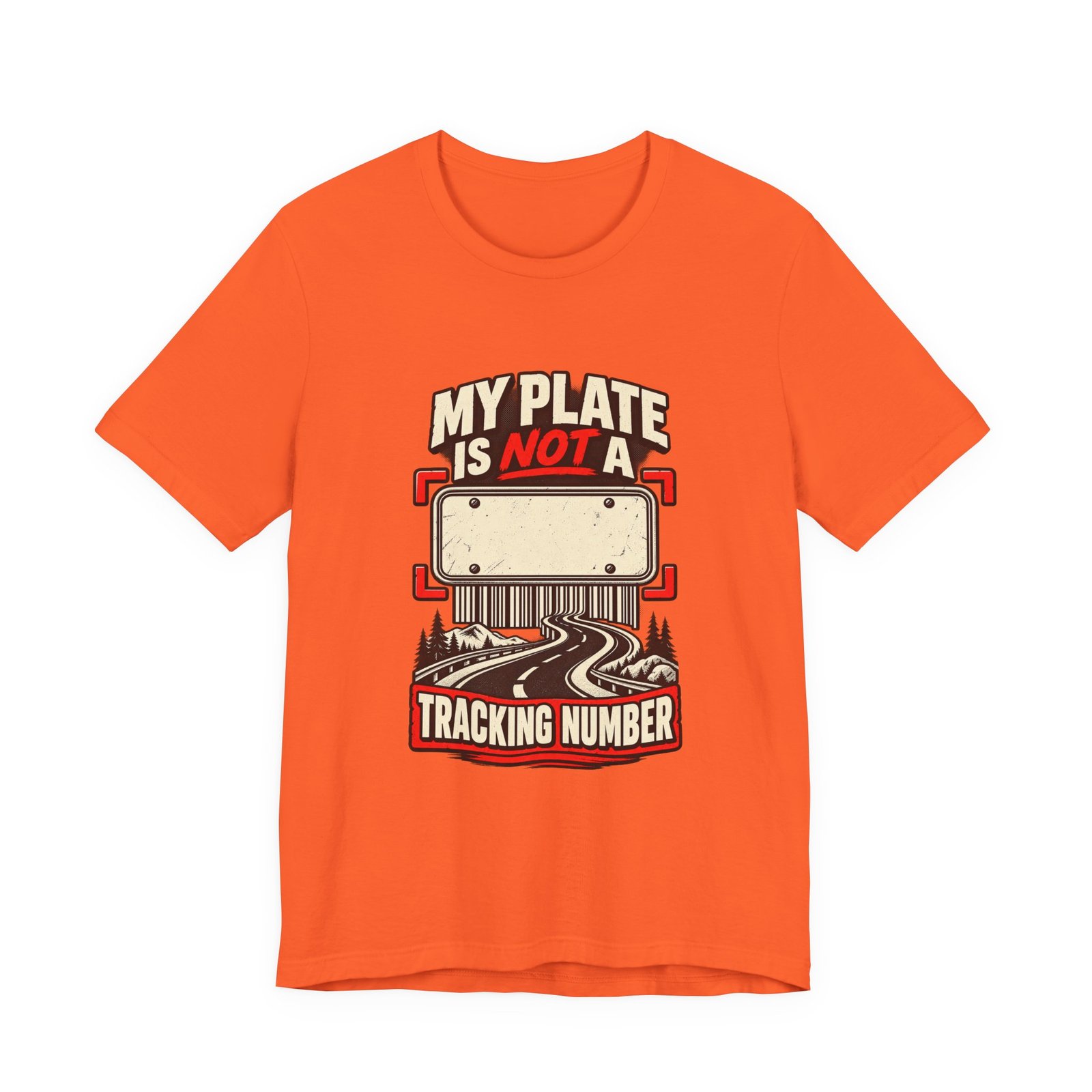 My Plate Is Not A Tracking Number Privacy Graphic - Image 5