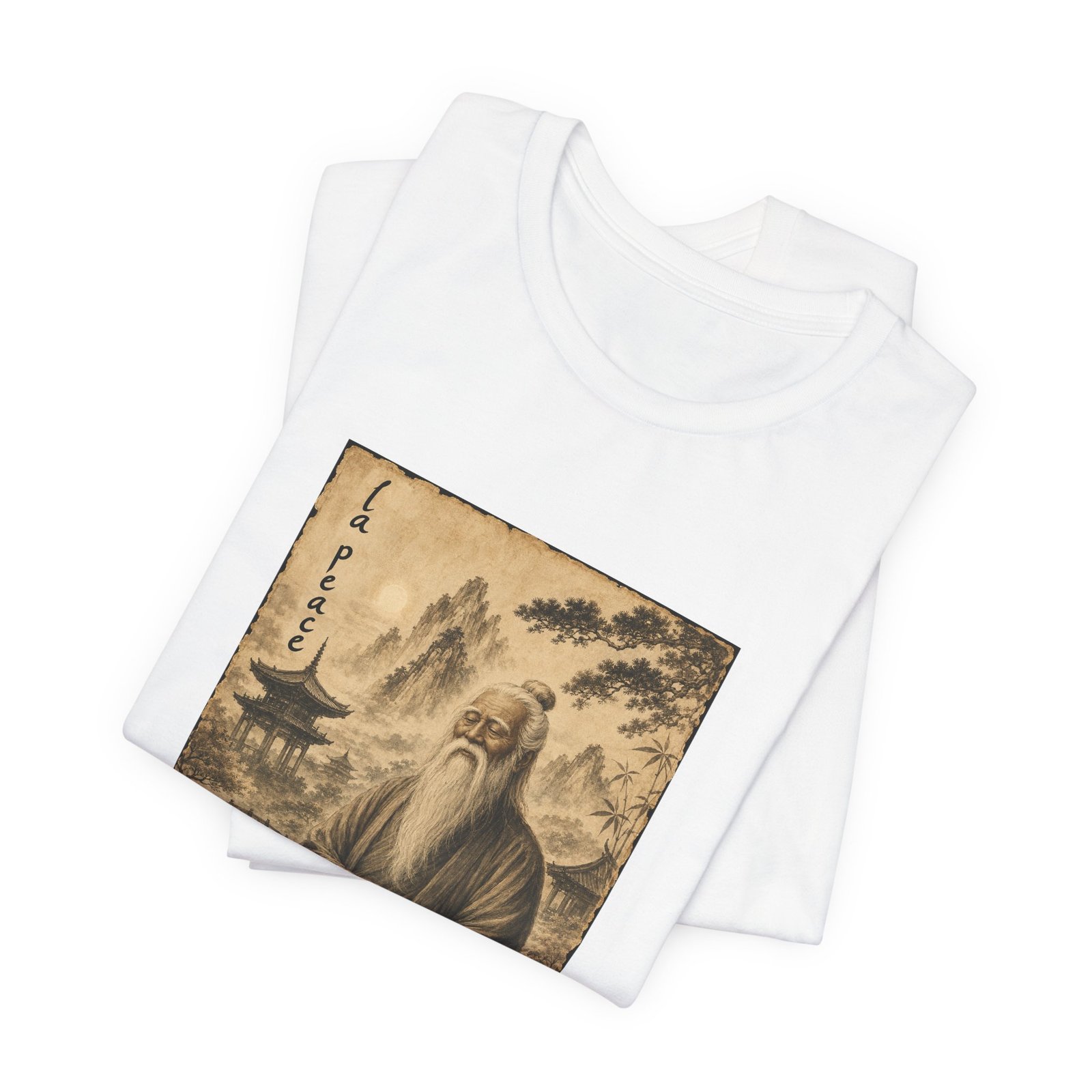 That's La Peace Ancient Chinese Vintage Meme Graphic Tee - Image 3