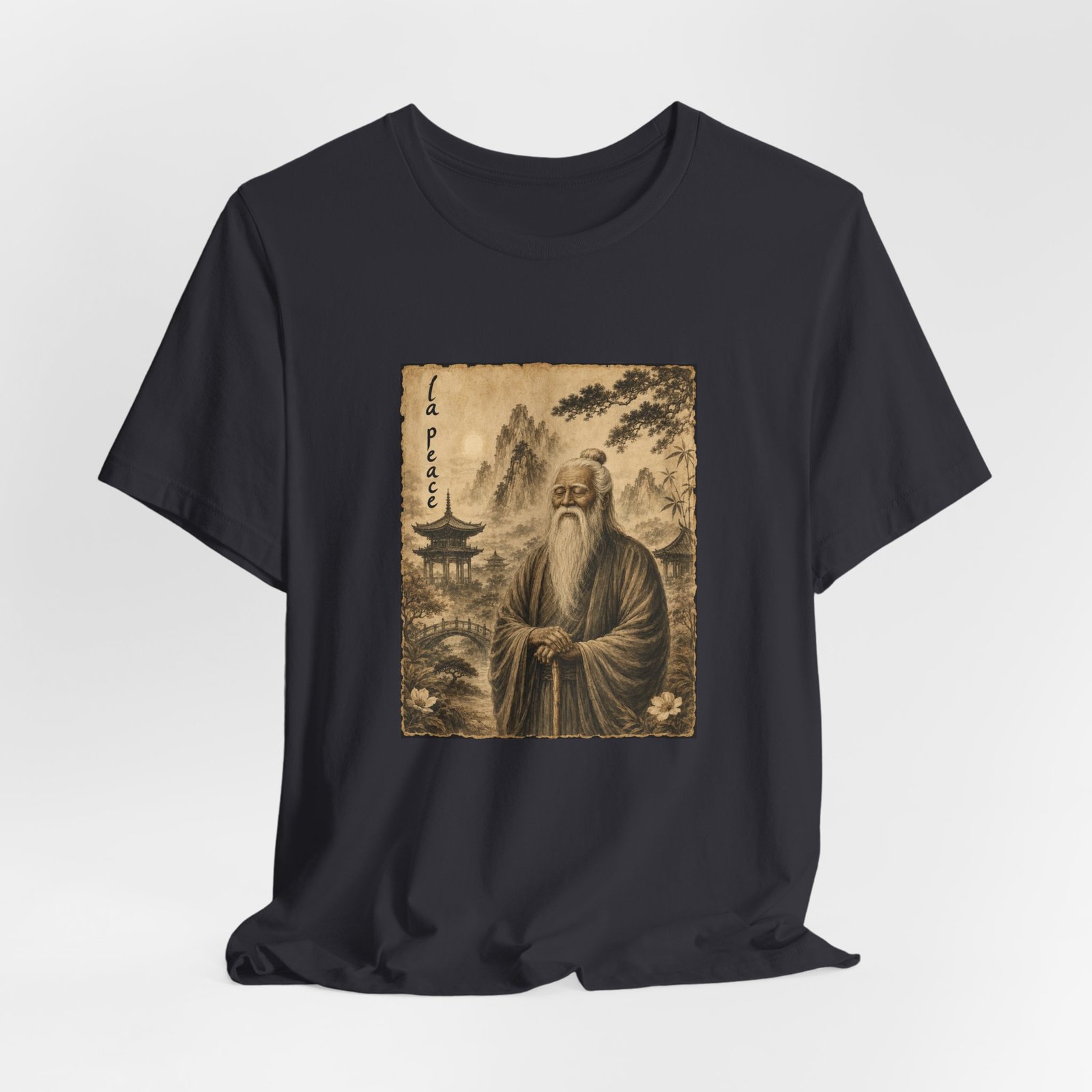 That's La Peace Ancient Chinese Vintage Meme Graphic Tee - Image 24