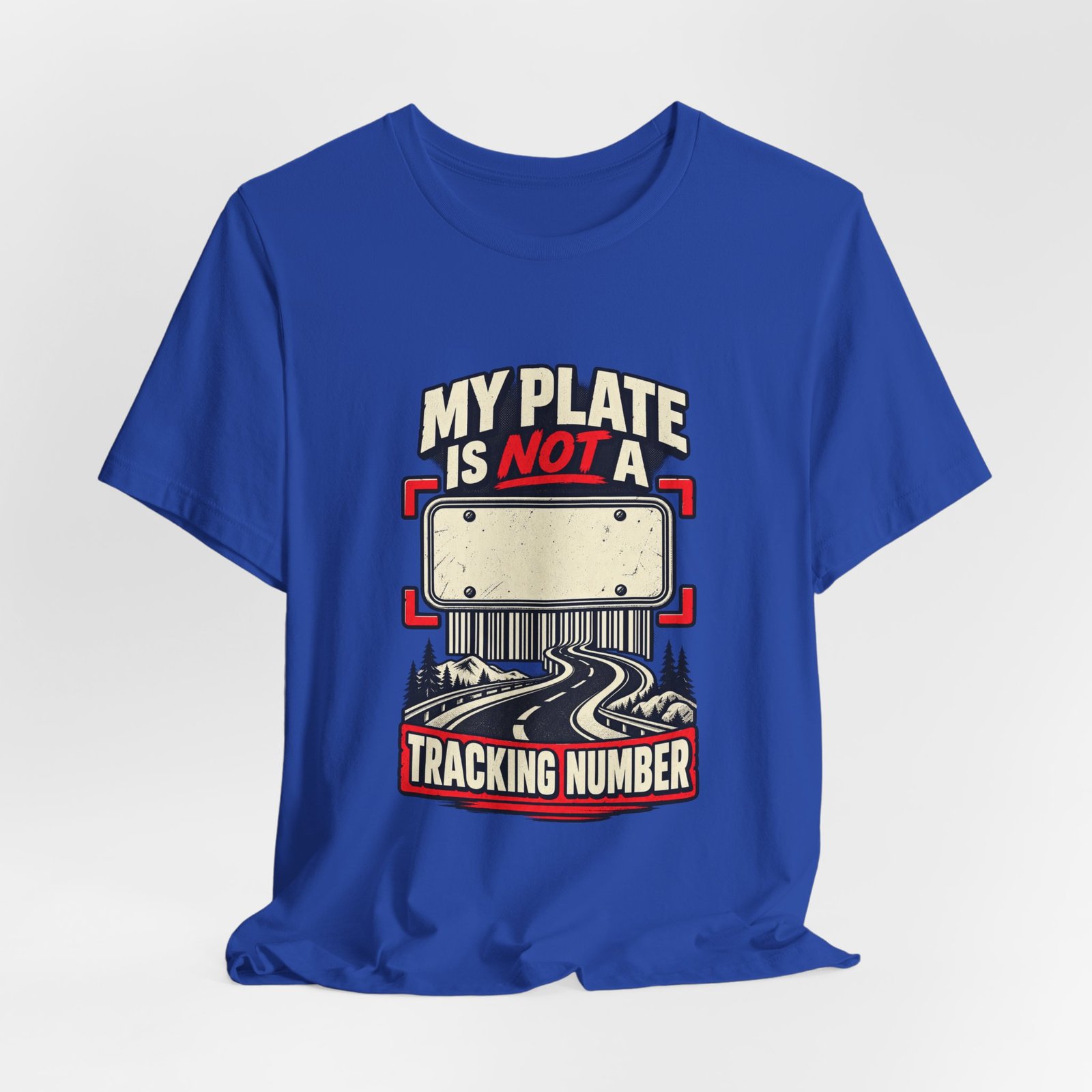 My Plate Is Not A Tracking Number Privacy Graphic - Image 32