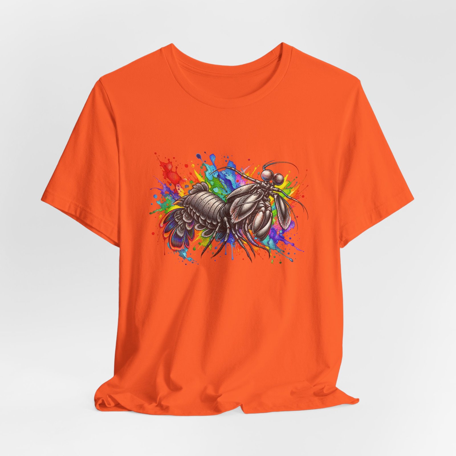 Rainbow Mantis Shrimp Graphic Tee - Image 8