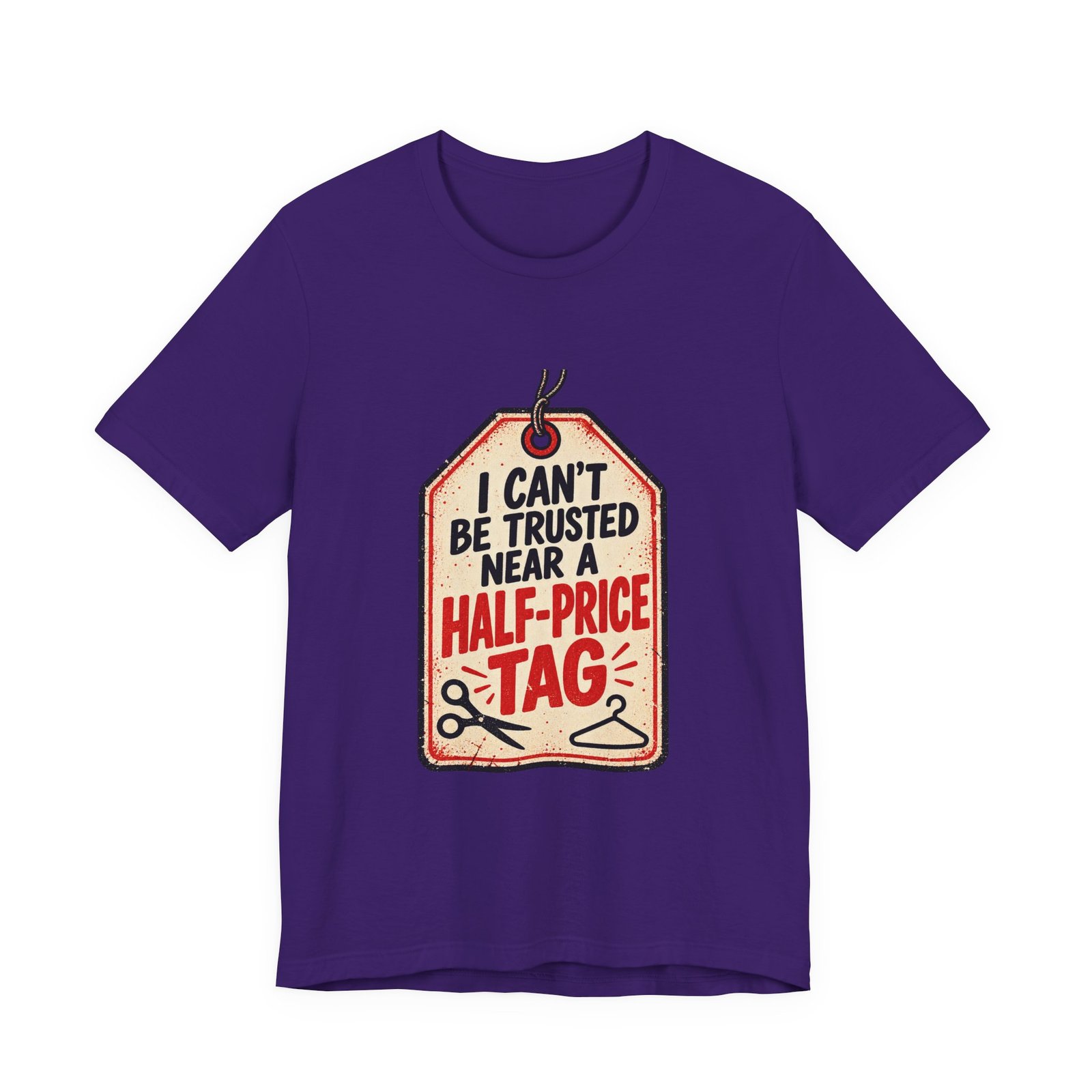 Funny Half Price Tag Bargain Shopping Graphic - Image 37