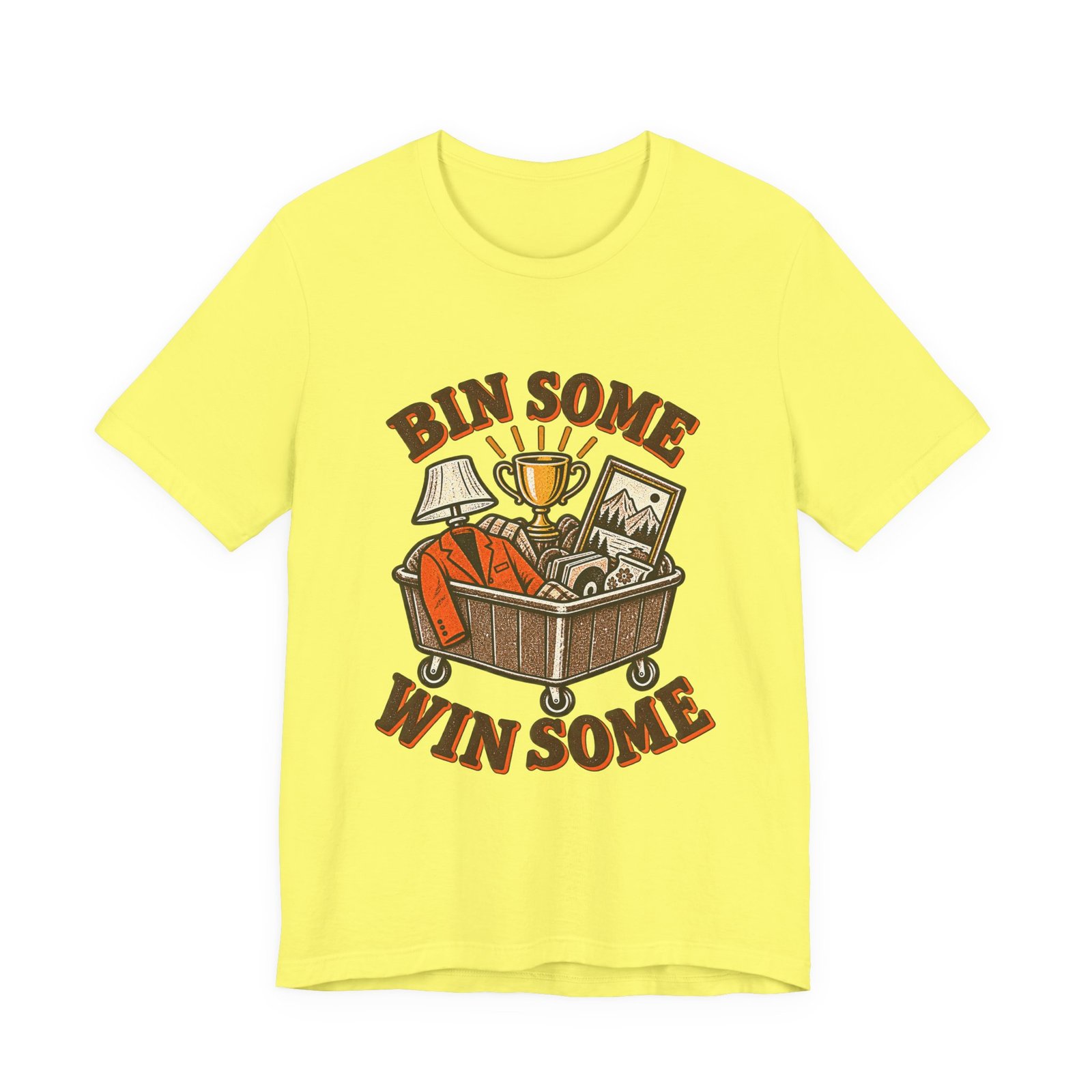 Bin Some Win Some Thrift Humor Graphic Tee - Image 9