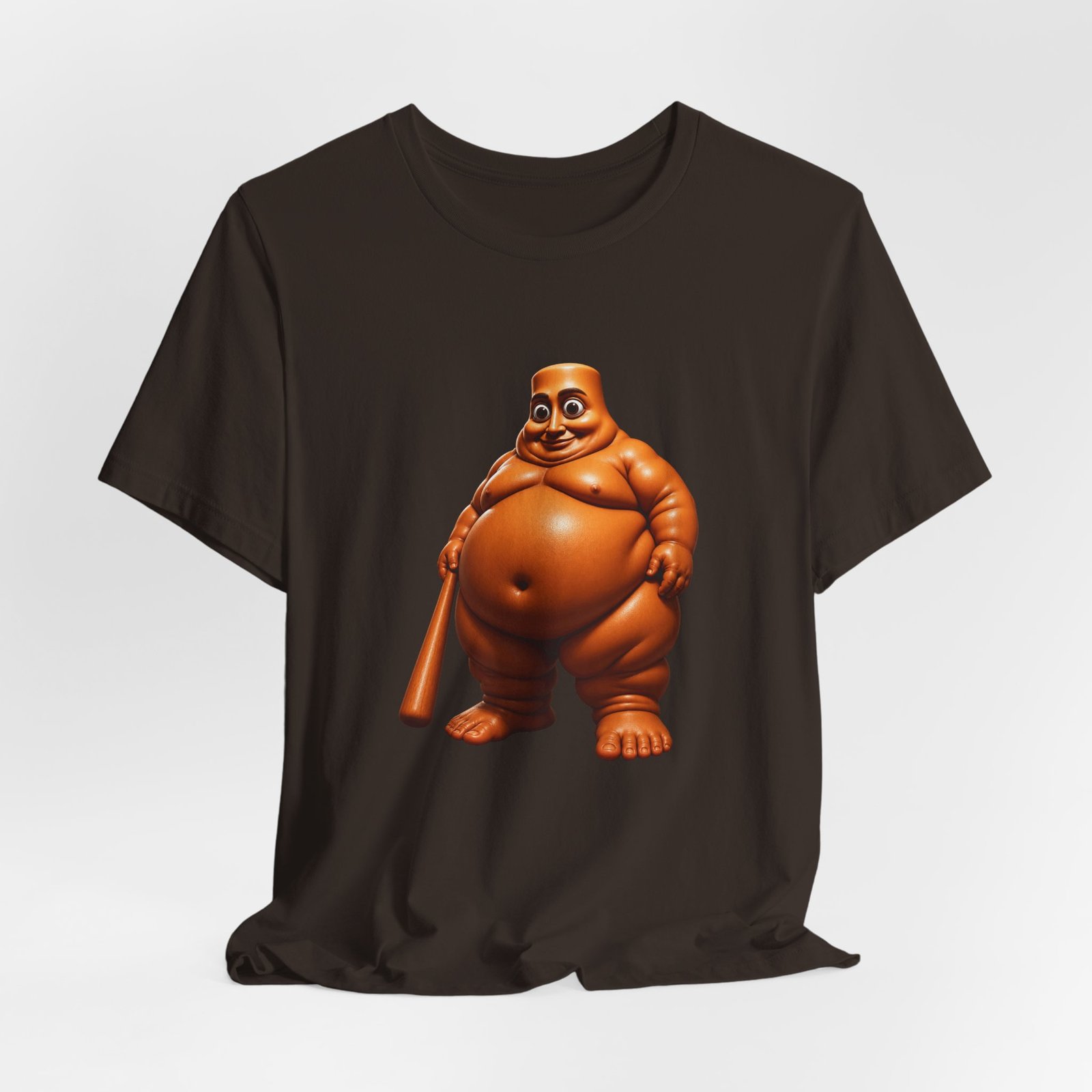 Fat Tung Sahur Brainrot Meme Graphic Tee - Image 12