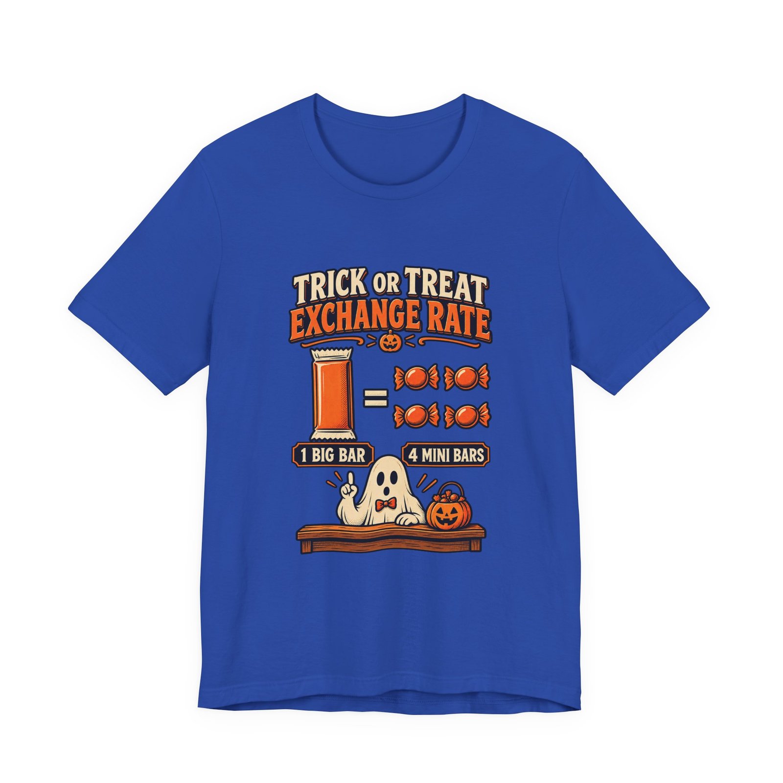 Trick Treat Candy Exchange Rate Halloween Graphic Tee - Image 29
