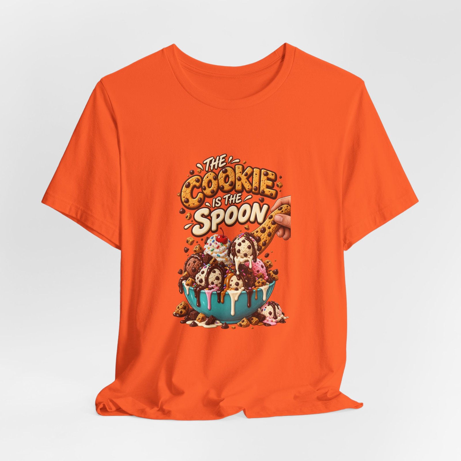 The Cookie Is the Spoon Ice Cream Dessert Graphic - Image 8