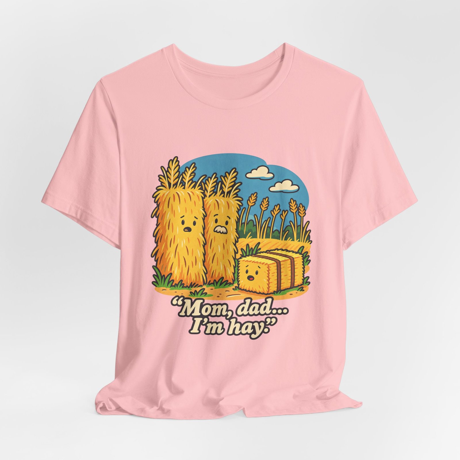 Mom Dad I'm Hay Cute Hay Family Pun Graphic - Image 44