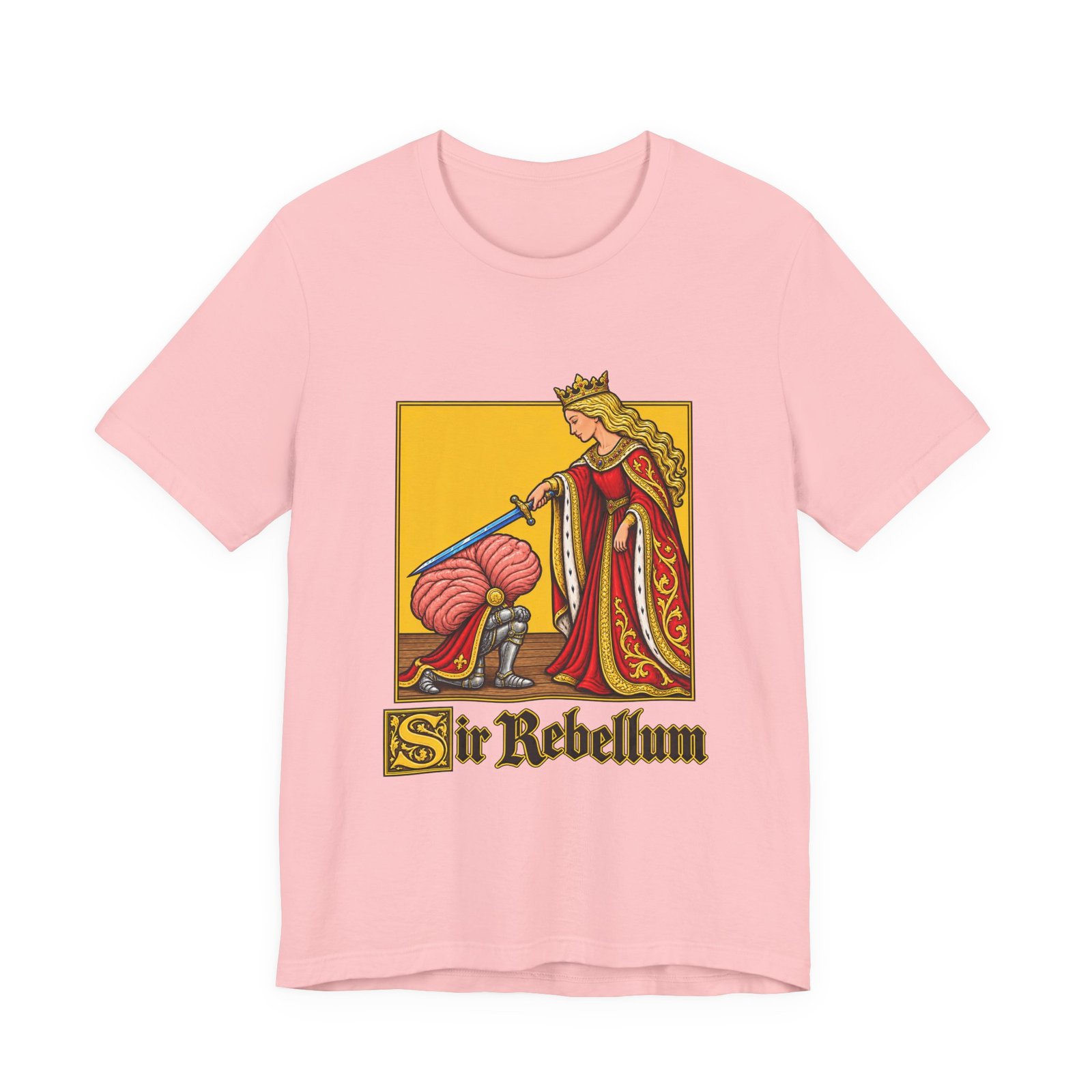 Medieval Cerebellum Knight Anatomy Pun Tee - Image 41