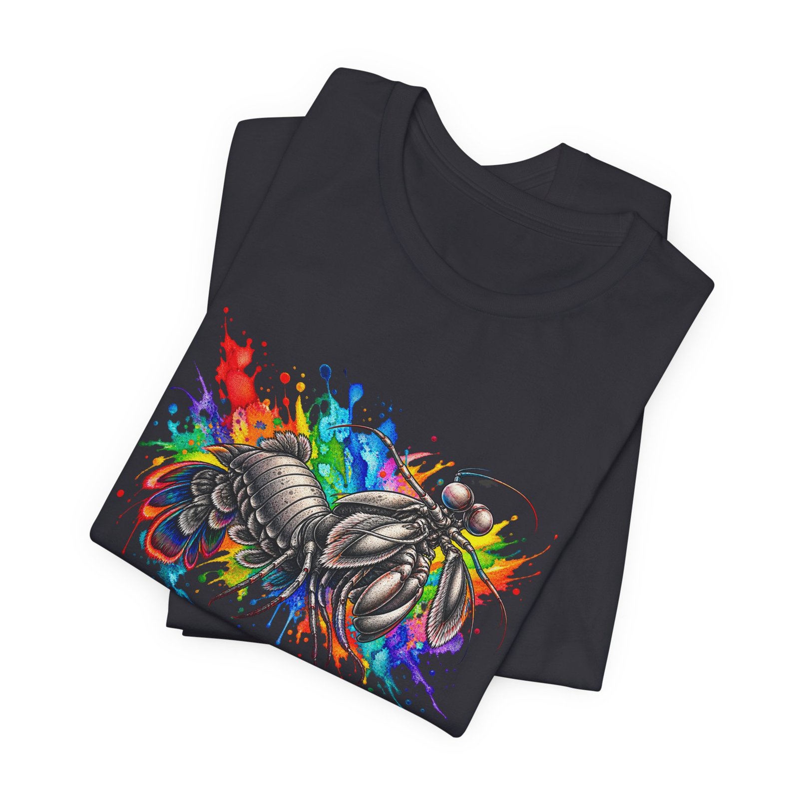 Rainbow Mantis Shrimp Graphic Tee - Image 23