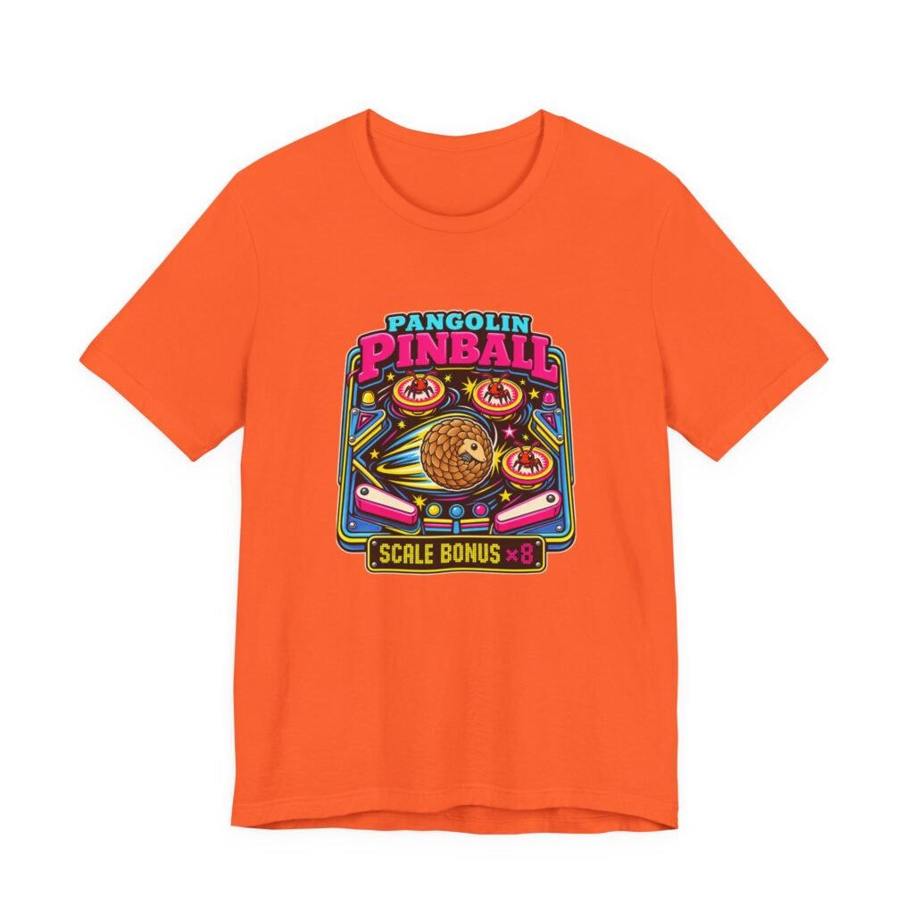 Pangolin Pinball Scale Bonus Arcade Graphic