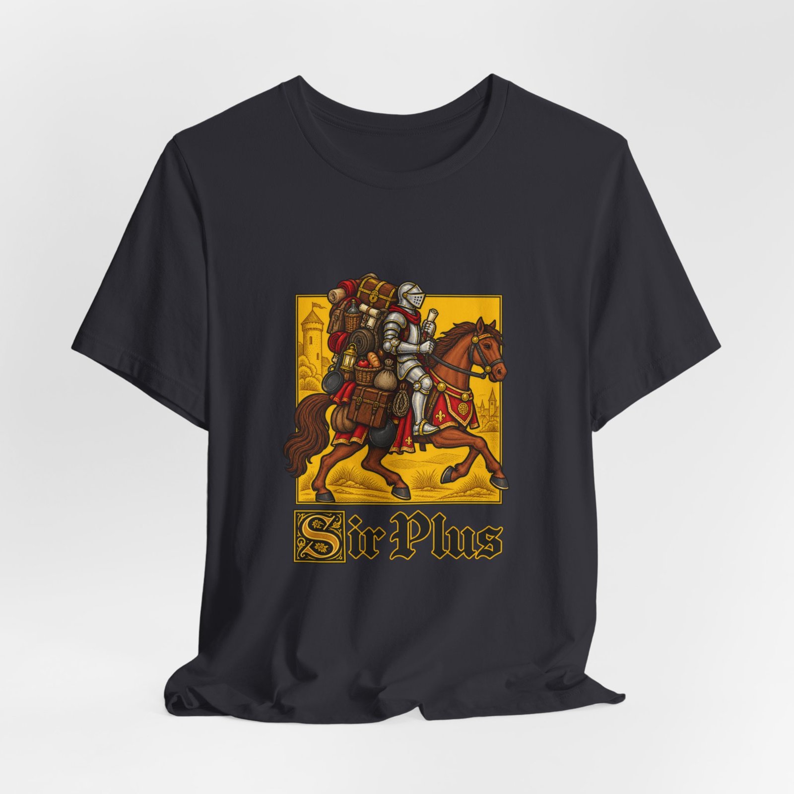 Surplus Knight Medieval Pun Graphic - Image 24