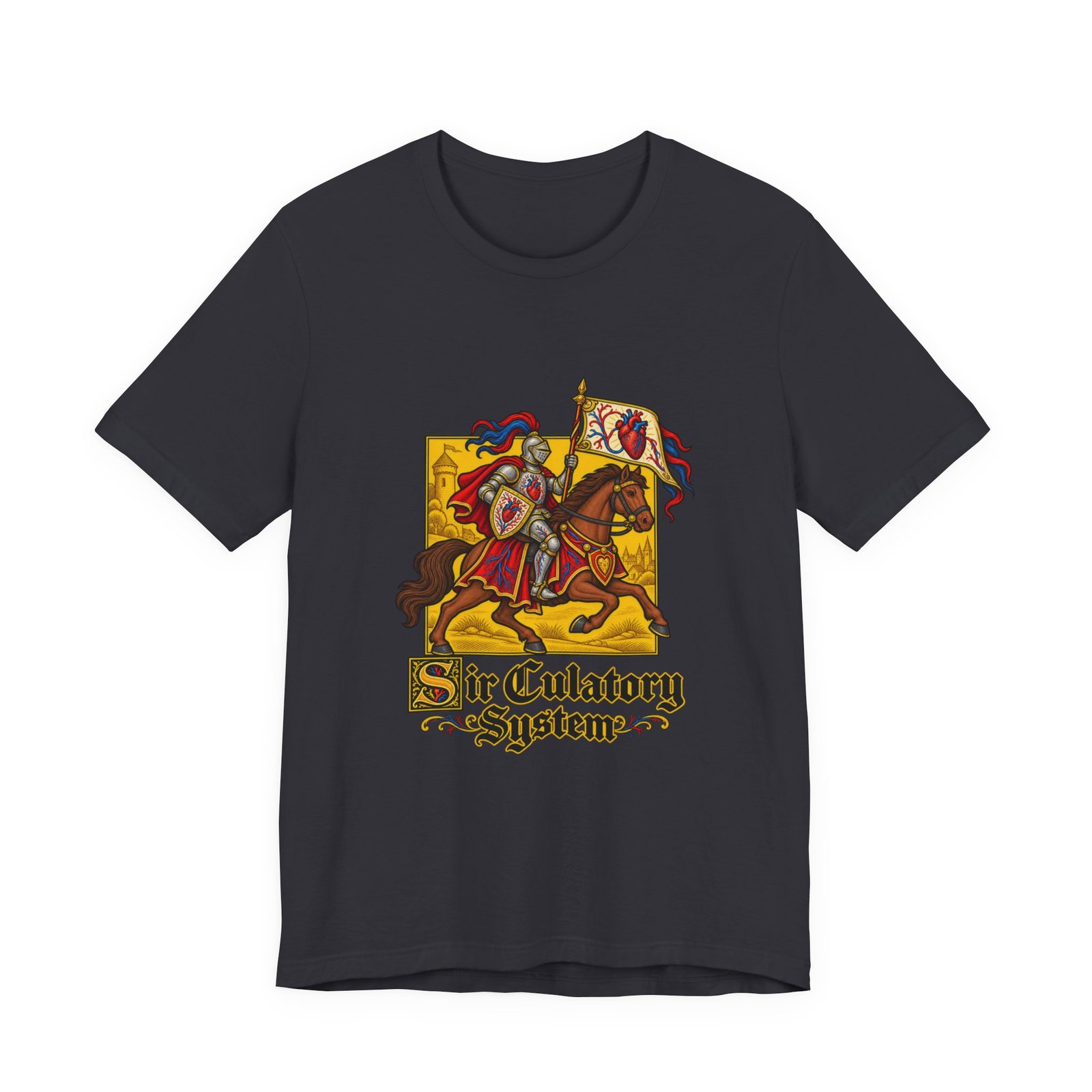 Sir Culatory System Medieval Knight Anatomy Pun - Image 21