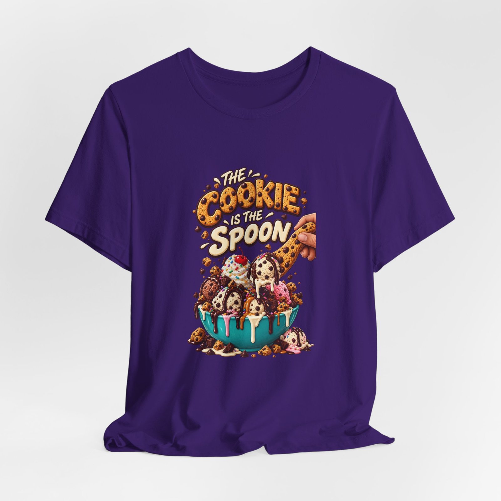 The Cookie Is the Spoon Ice Cream Dessert Graphic - Image 40
