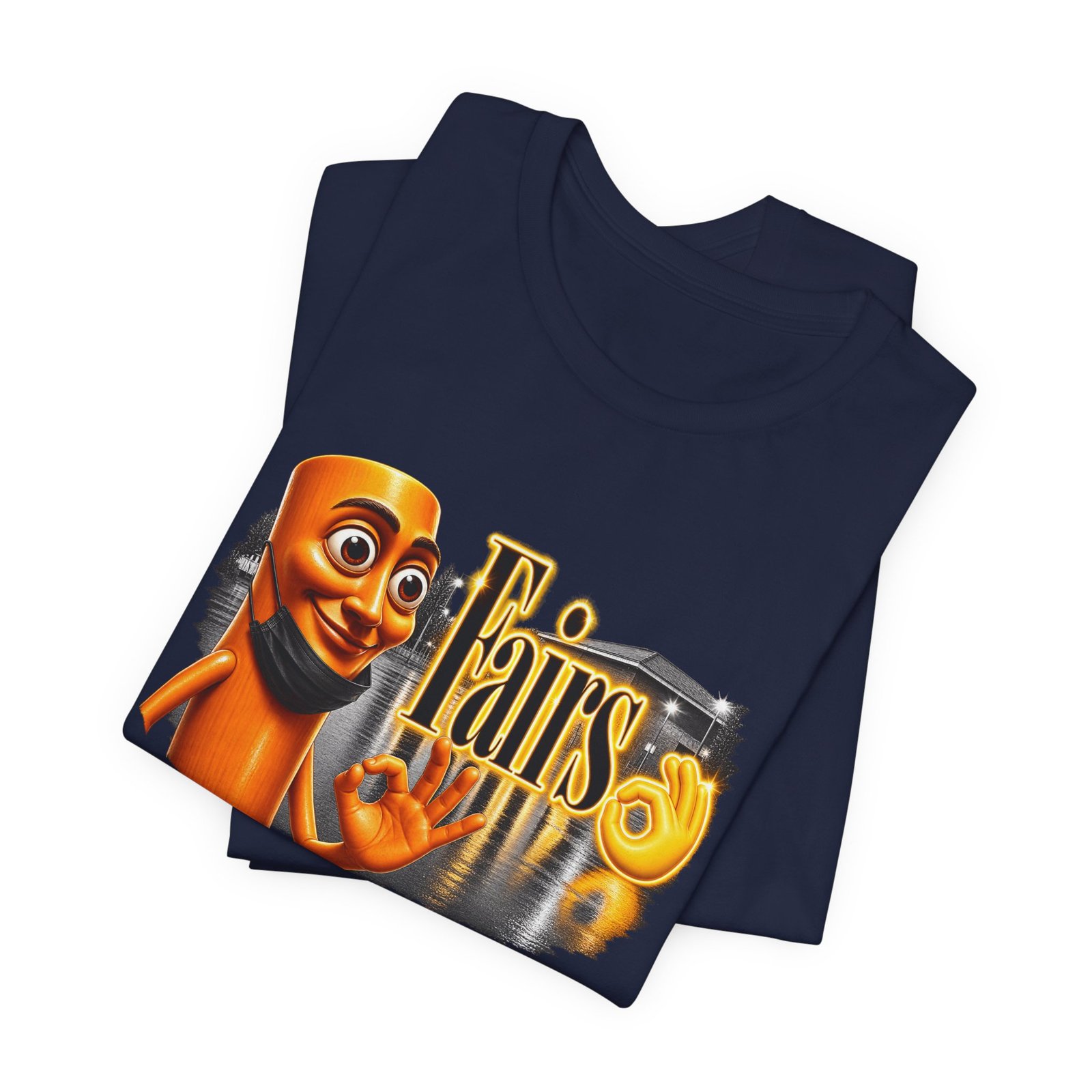 Fairs OK Hand Tung Sahur Brainrot Graphic Tee - Image 35