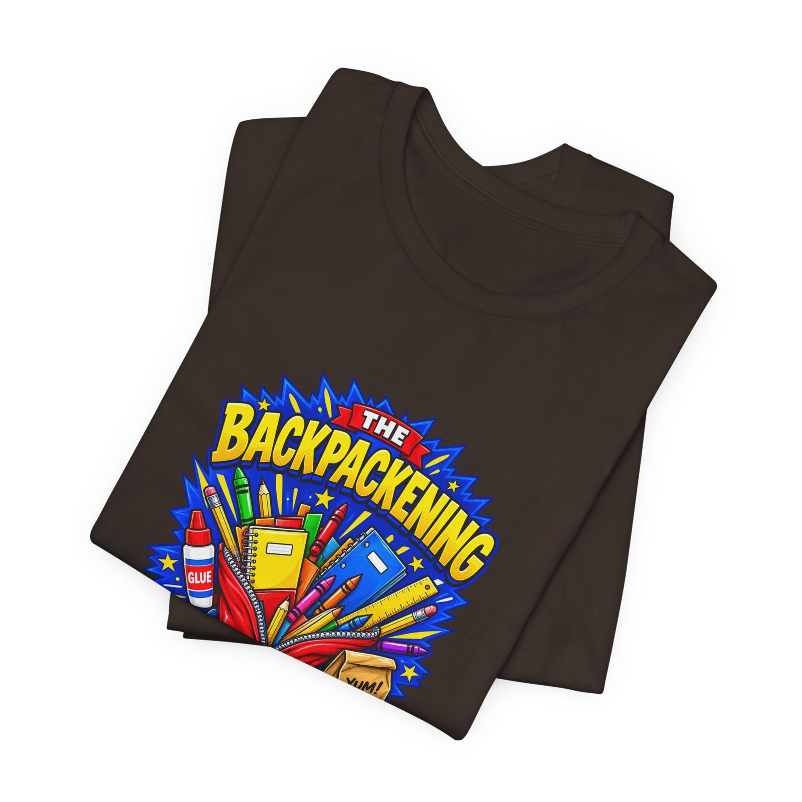 The Backpackening School Supplies Graphic Tee - Image 11