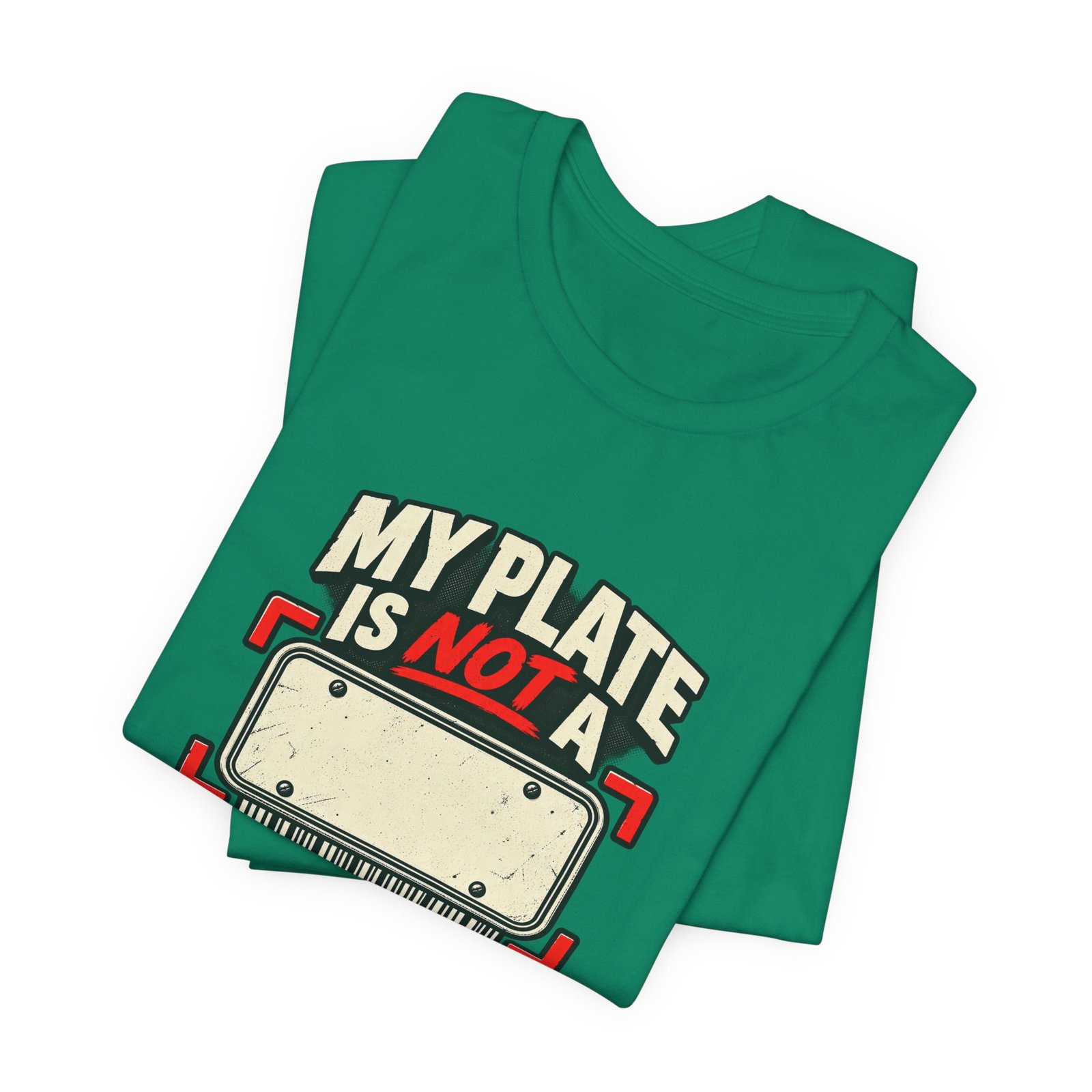 My Plate Is Not A Tracking Number Privacy Graphic - Image 27