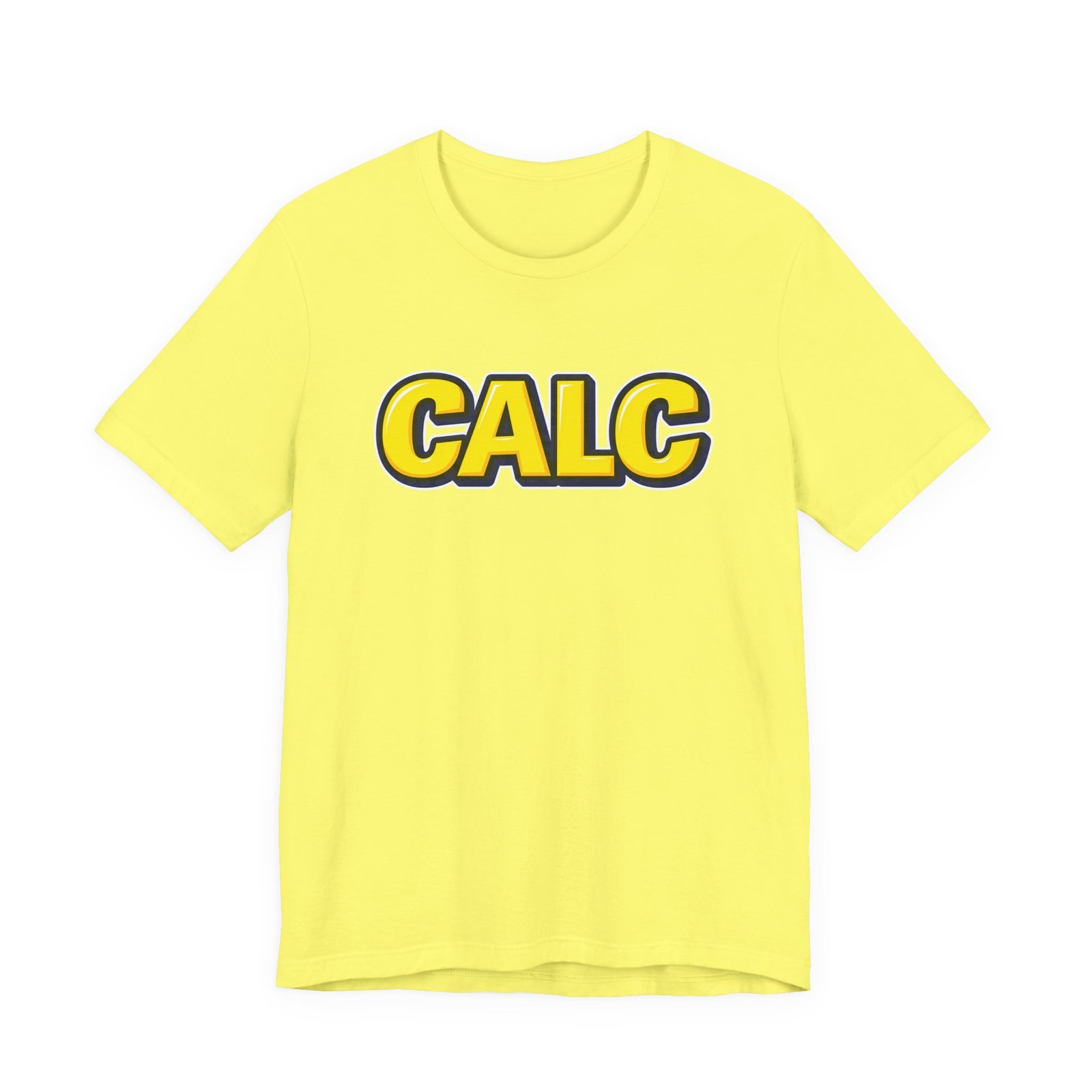 CALC Gaming Slang Math Meme Graphic Tee - Image 17