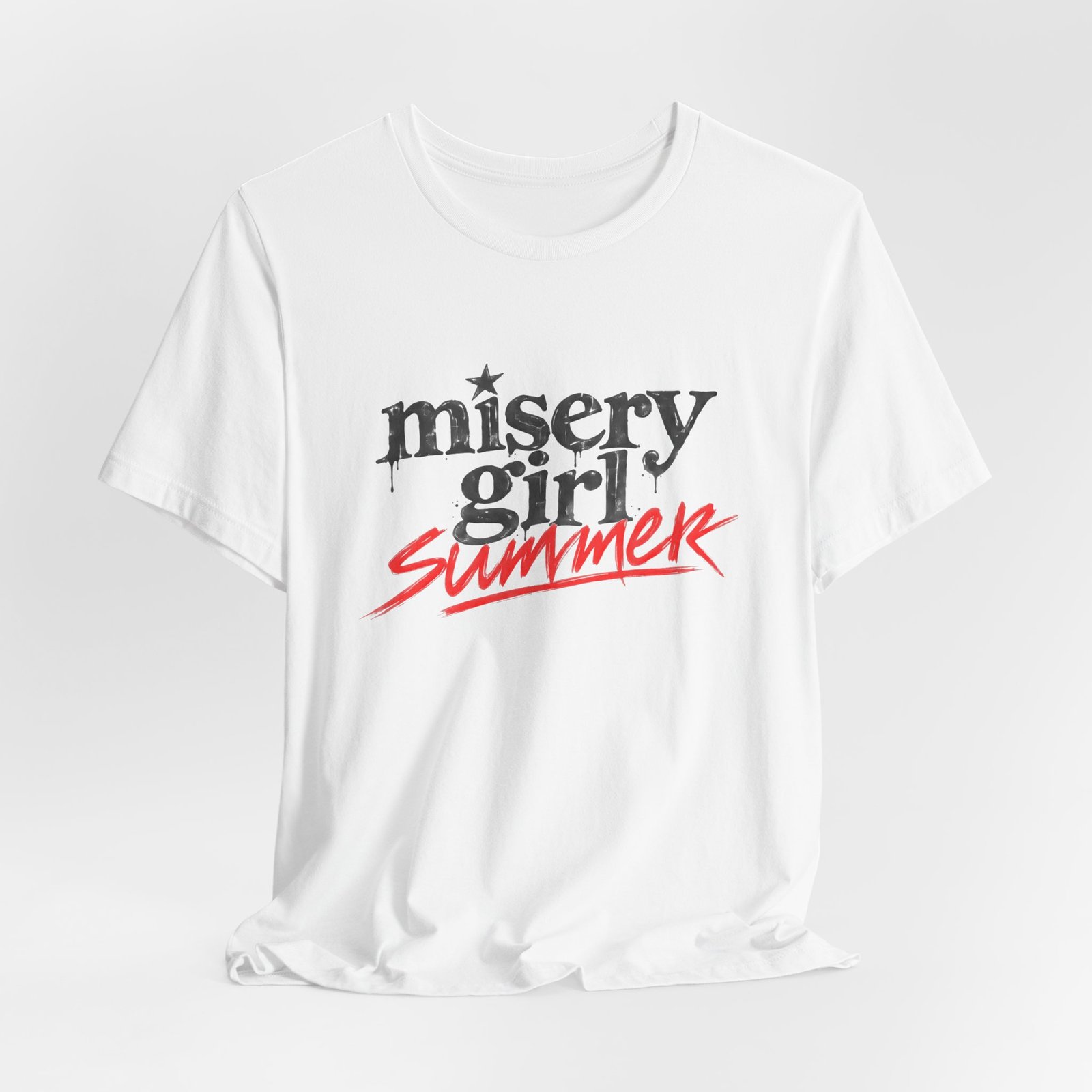 Summer Red Brush Lettering Graphic - Image 4
