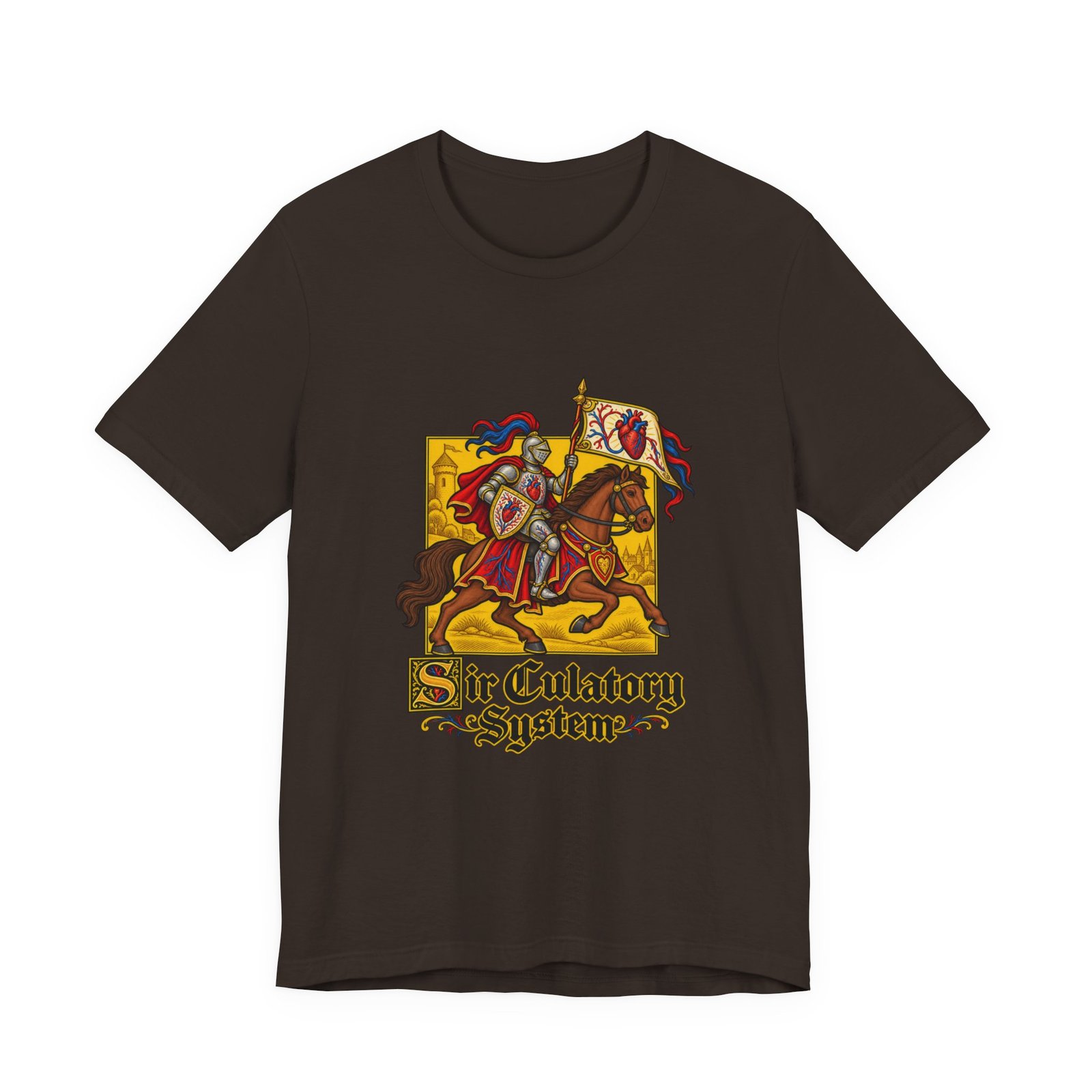 Sir Culatory System Medieval Knight Anatomy Pun - Image 9