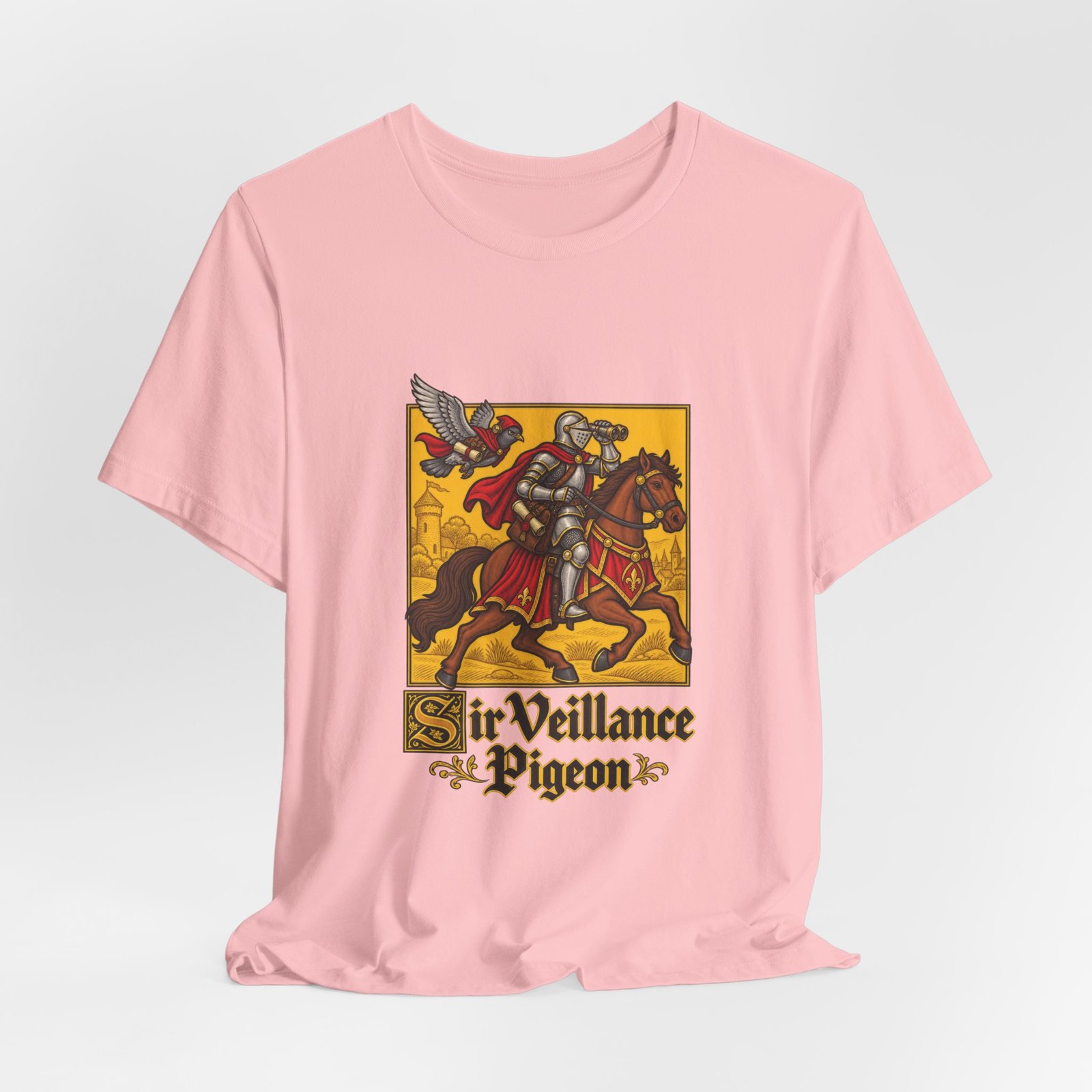 Sir Veillance Pigeon Medieval Knight Binoculars Design - Image 44