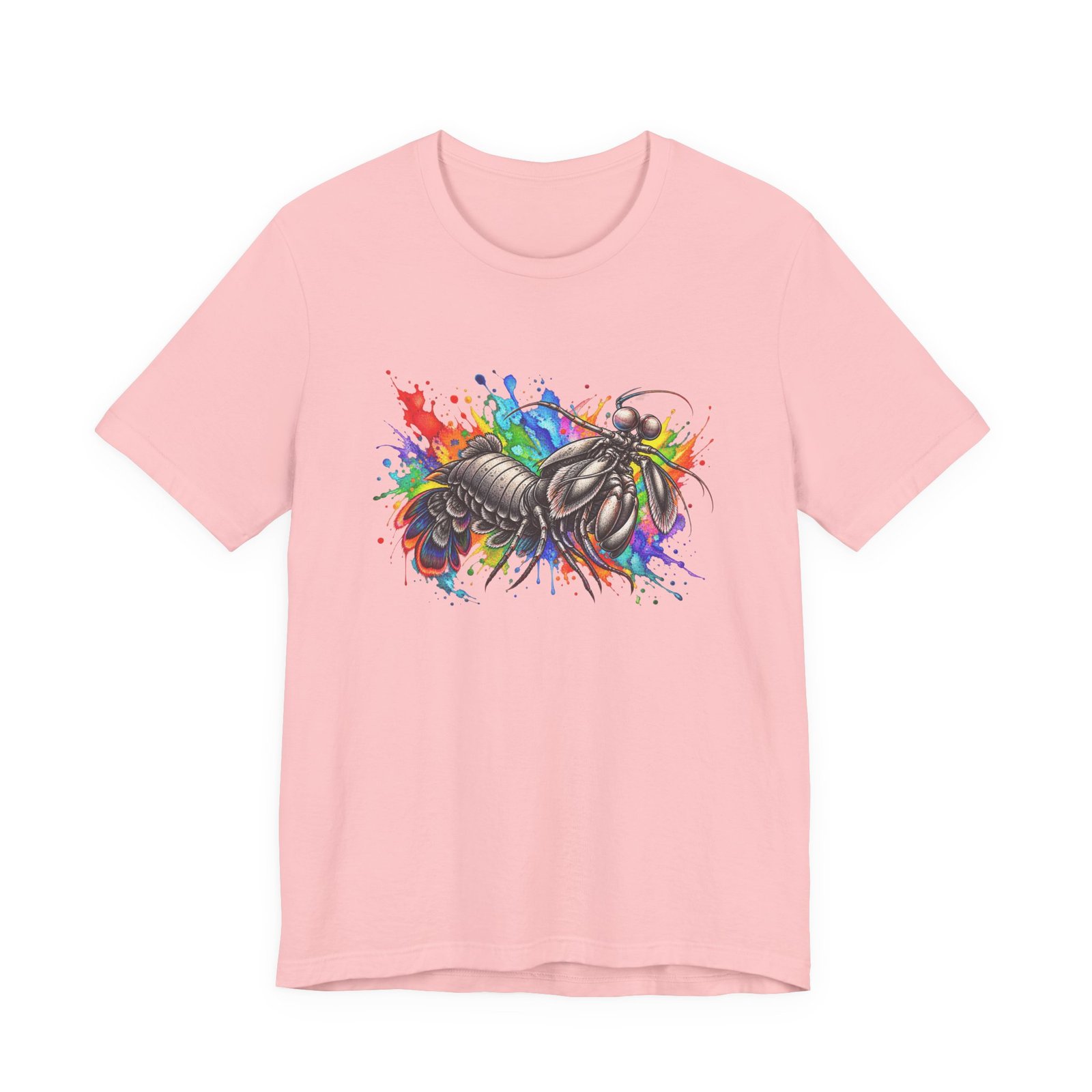 Rainbow Mantis Shrimp Graphic Tee - Image 41
