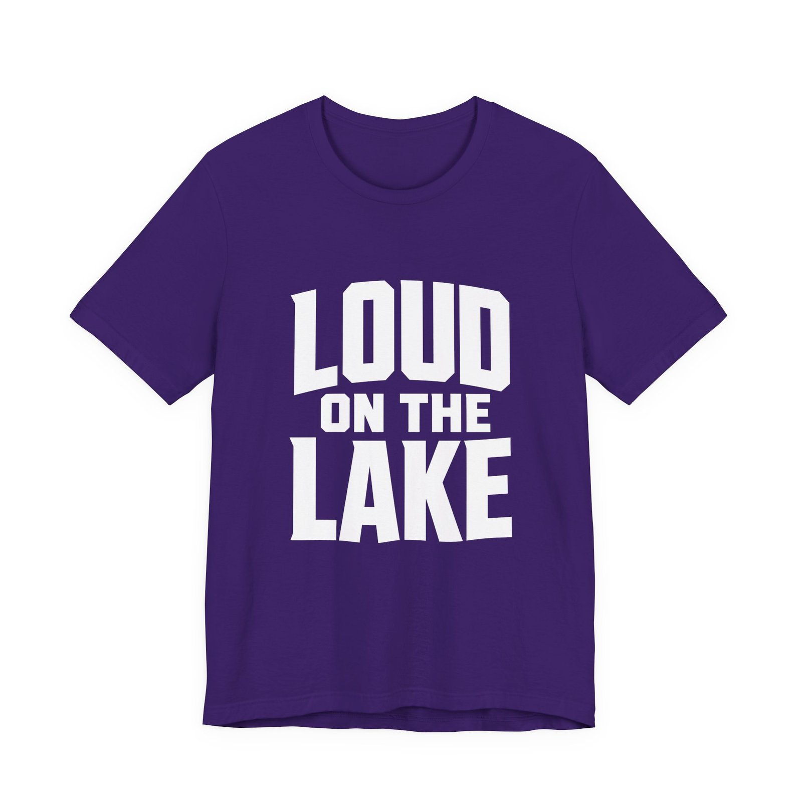 Loud On Lake Party Boating Music Graphic Tee - Image 25