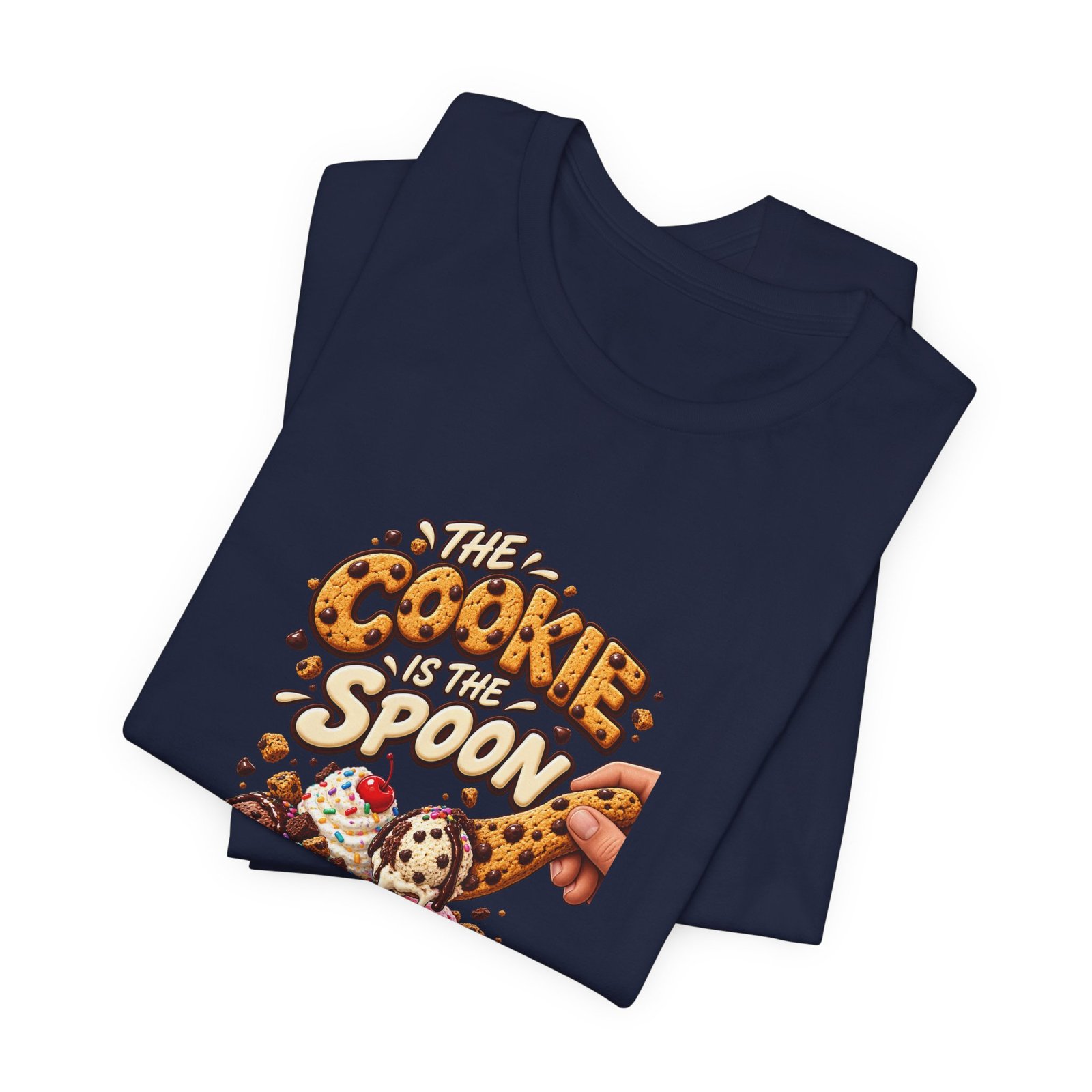 The Cookie Is the Spoon Ice Cream Dessert Graphic - Image 35