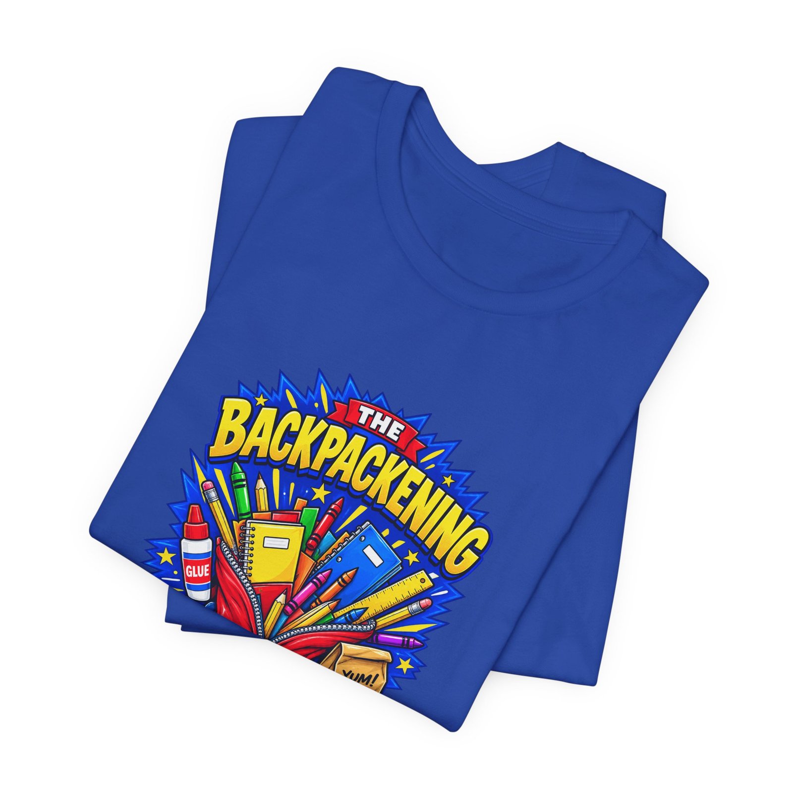 The Backpackening School Supplies Graphic Tee - Image 31