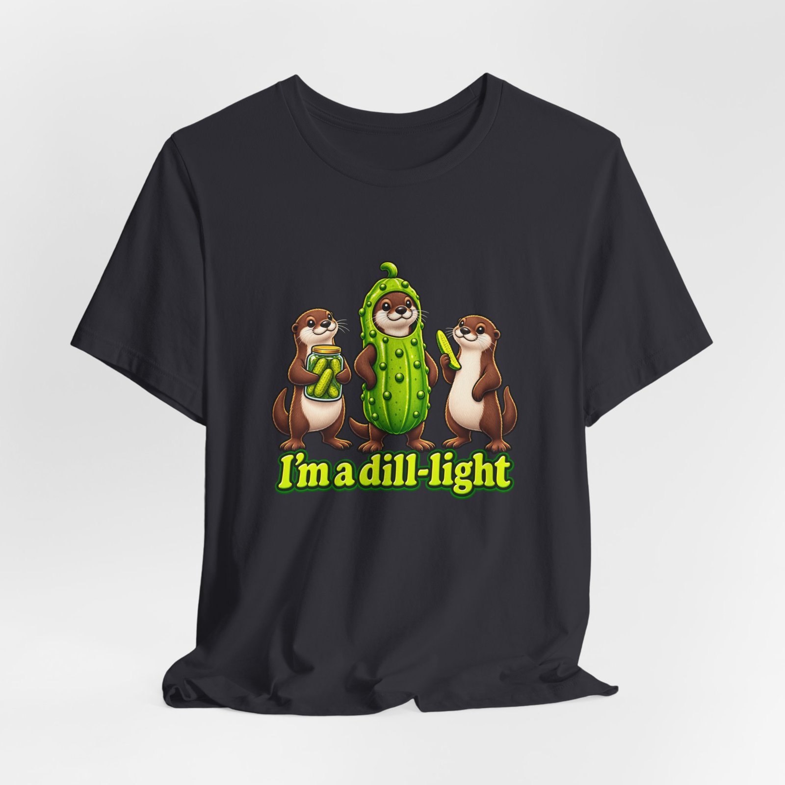 Dill Light Otters Pickle Pun - Image 24