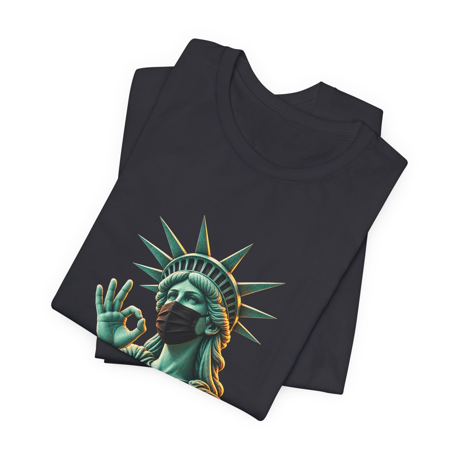 Fairs Masked Statue of Liberty Graphic - Image 11