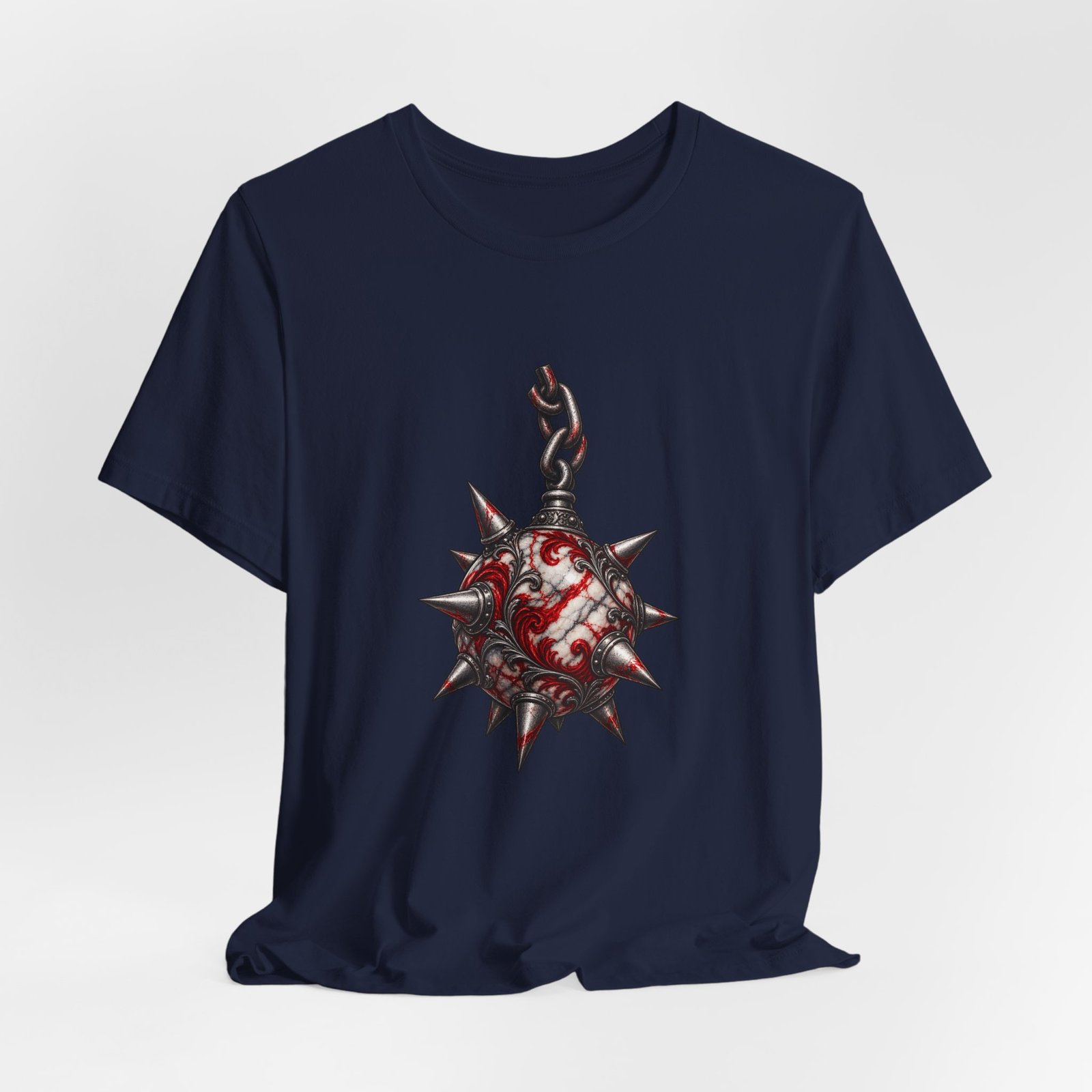 Gothic Spiked Flail Chain Artwork - Image 36