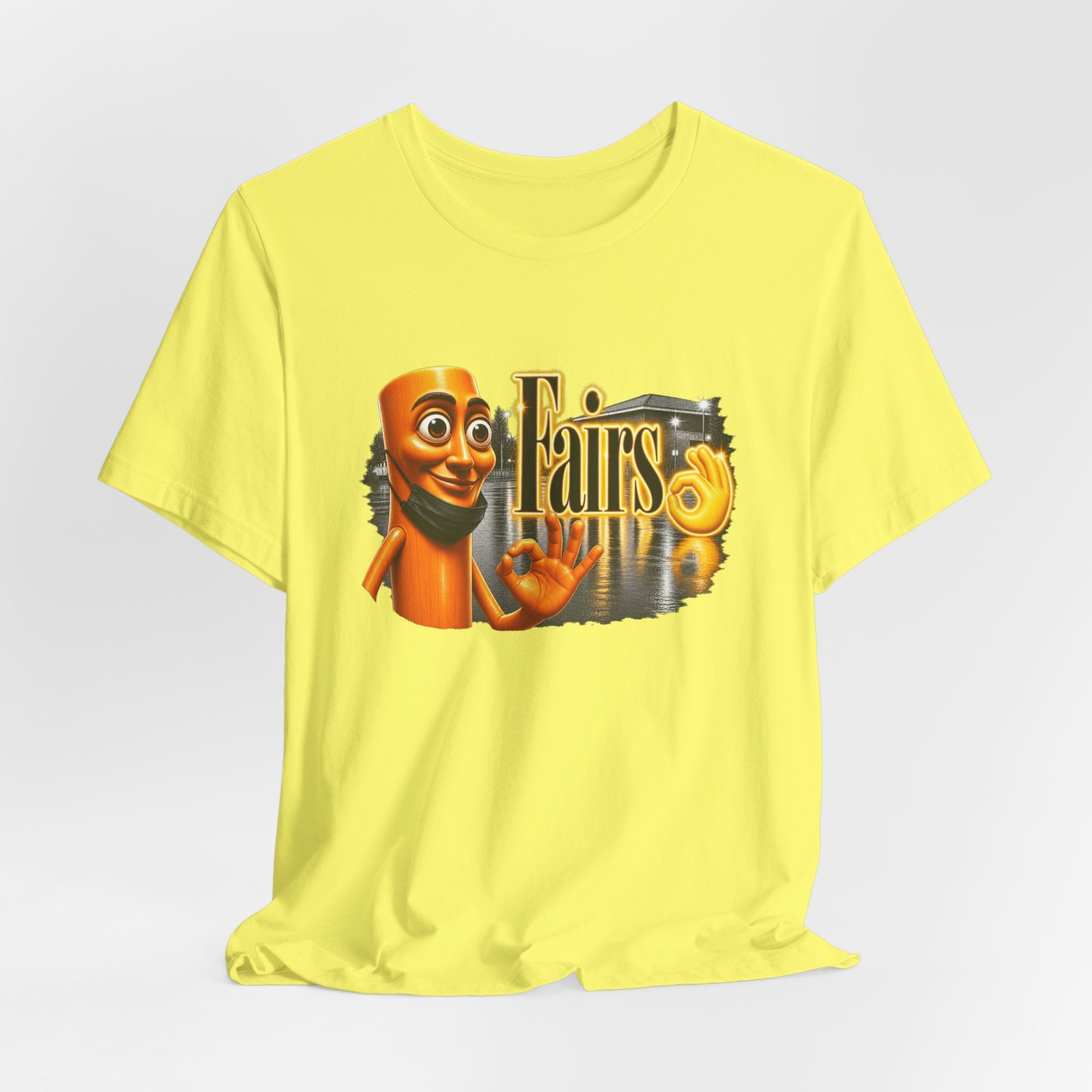 Fairs OK Hand Tung Sahur Brainrot Graphic Tee - Image 20