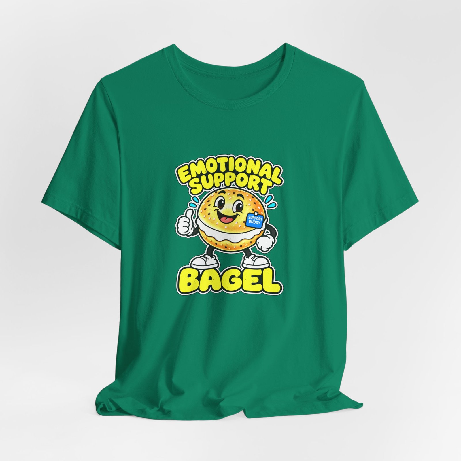 Emotional Support Bagel Graphic Tee - Image 28