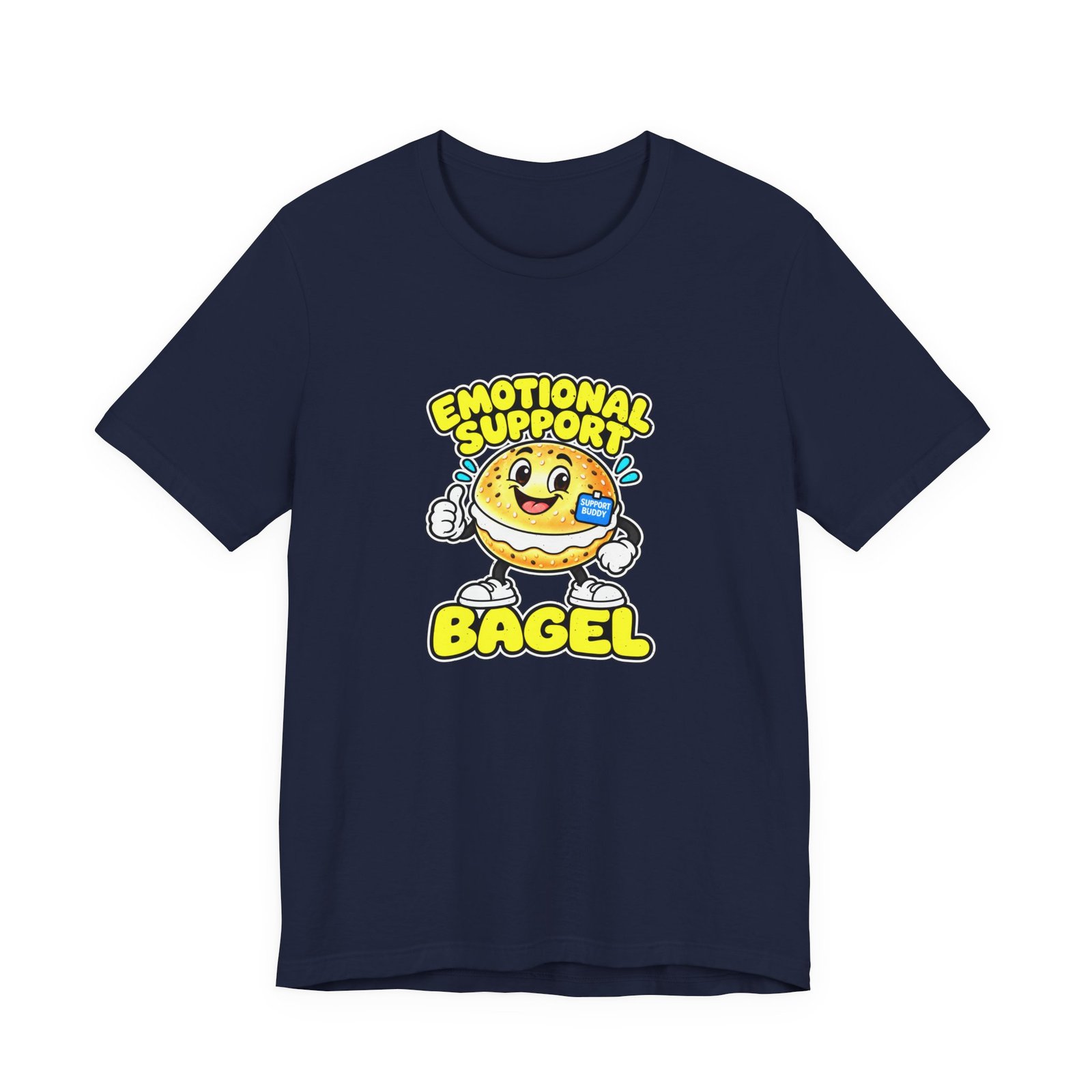 Emotional Support Bagel Graphic Tee - Image 33