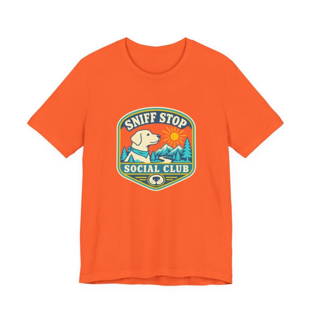Sniff Stop Social Club Outdoor Dog Badge