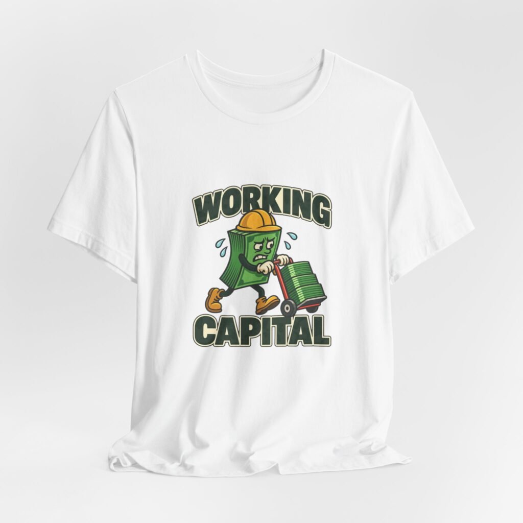 Working Capital Cartoon Cash Cart