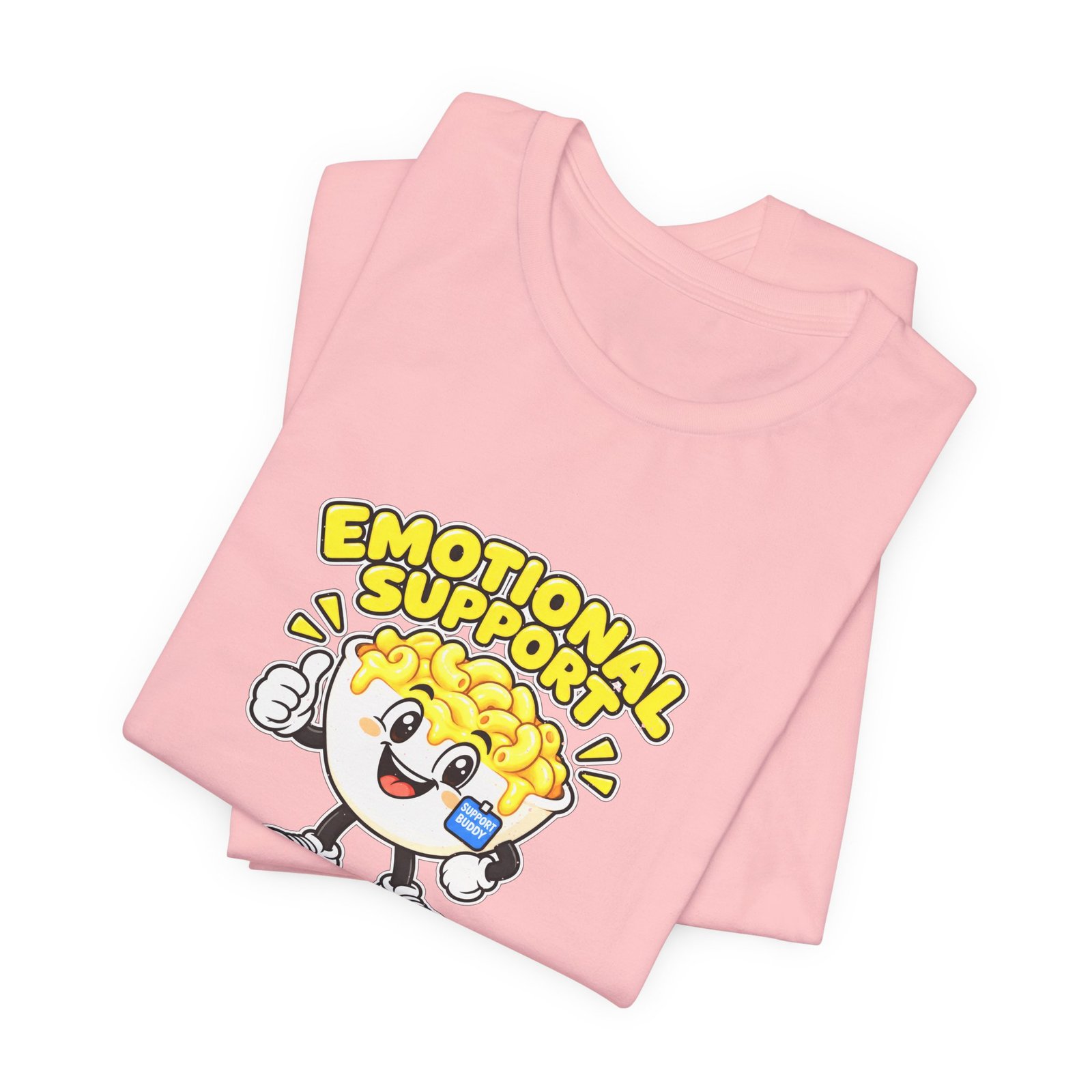 Emotional Support Mac & Cheese Graphic Tee - Image 43