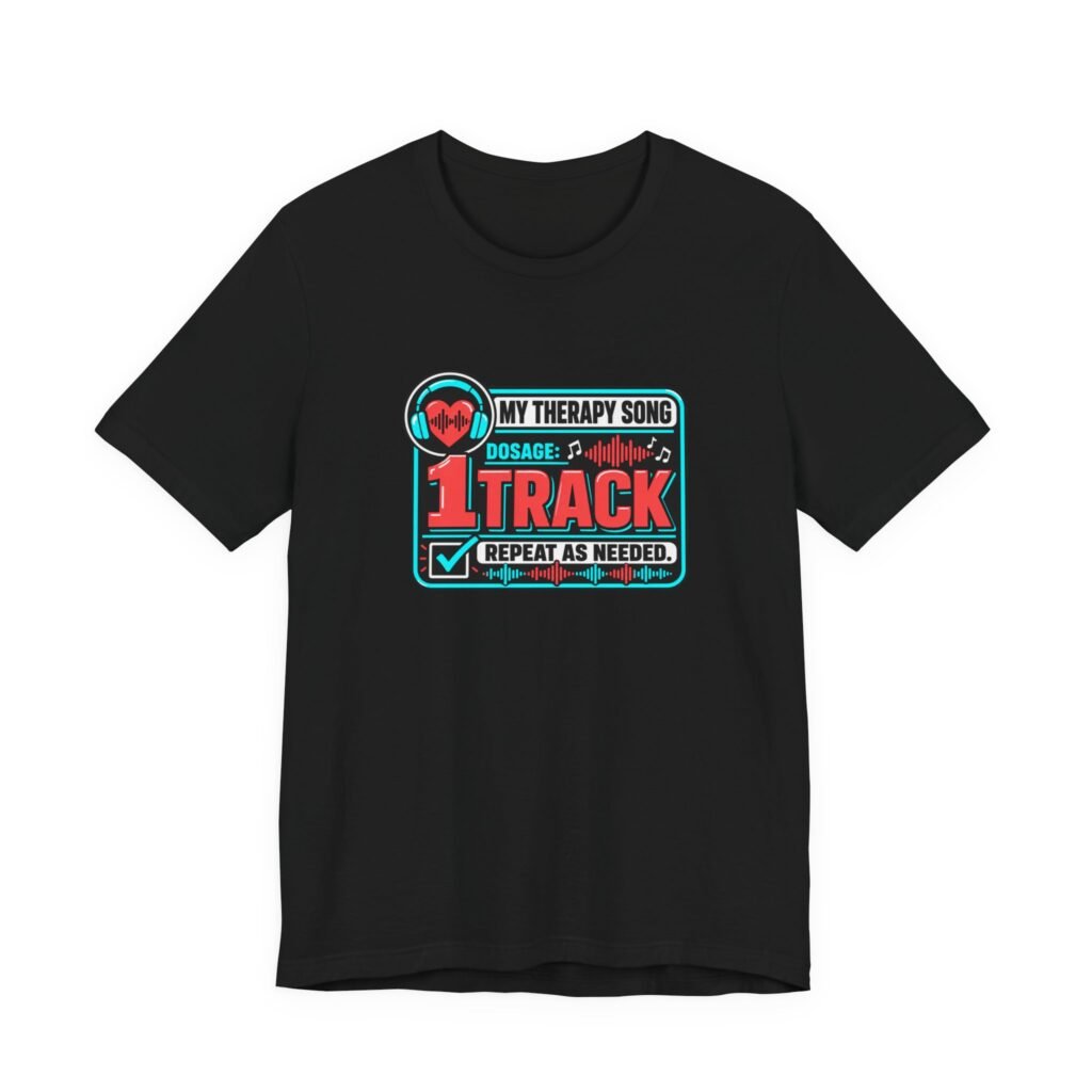 My Therapy Song One Track Repeat Music Graphic