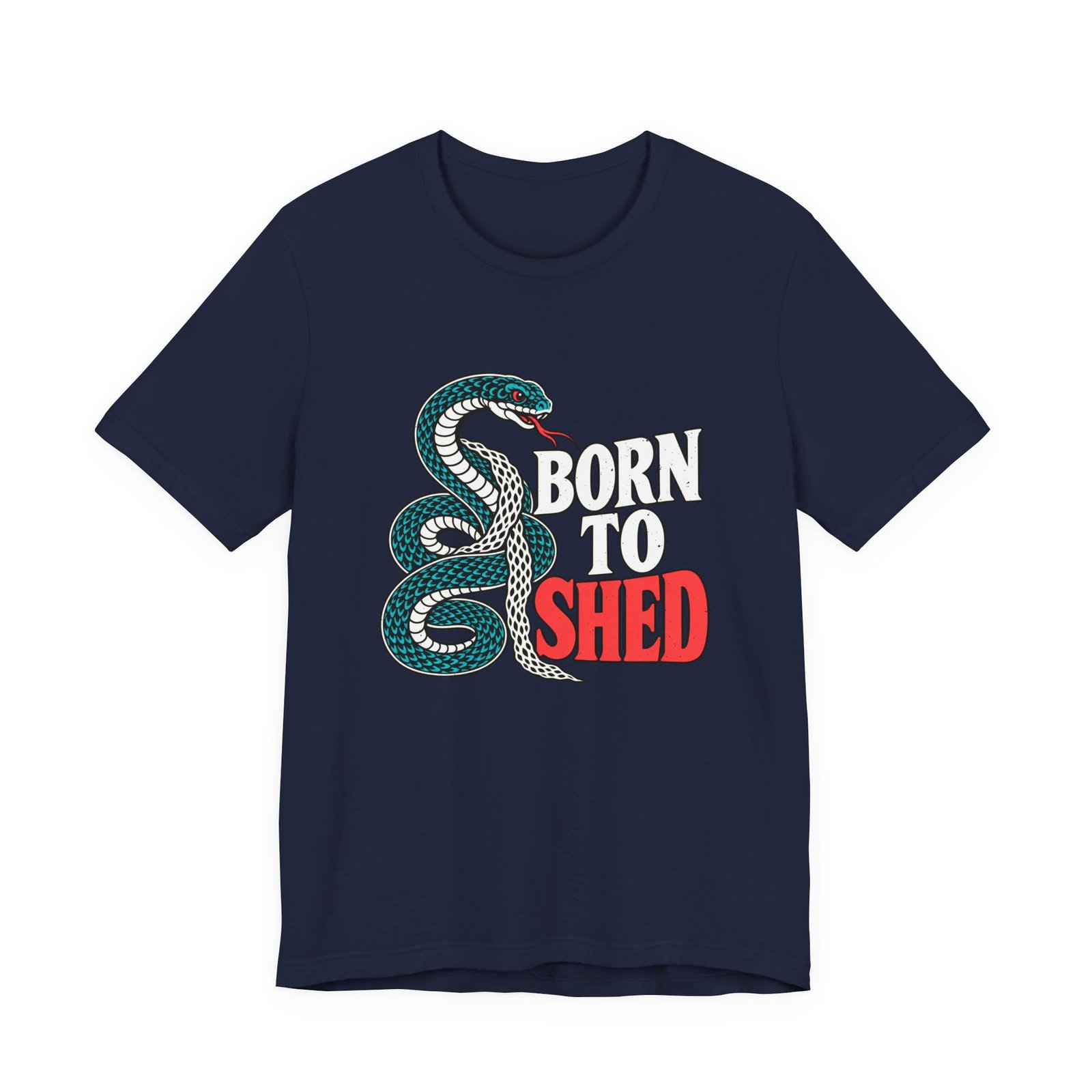 Born To Shed Snake Transformation Graphic Tee - Image 21