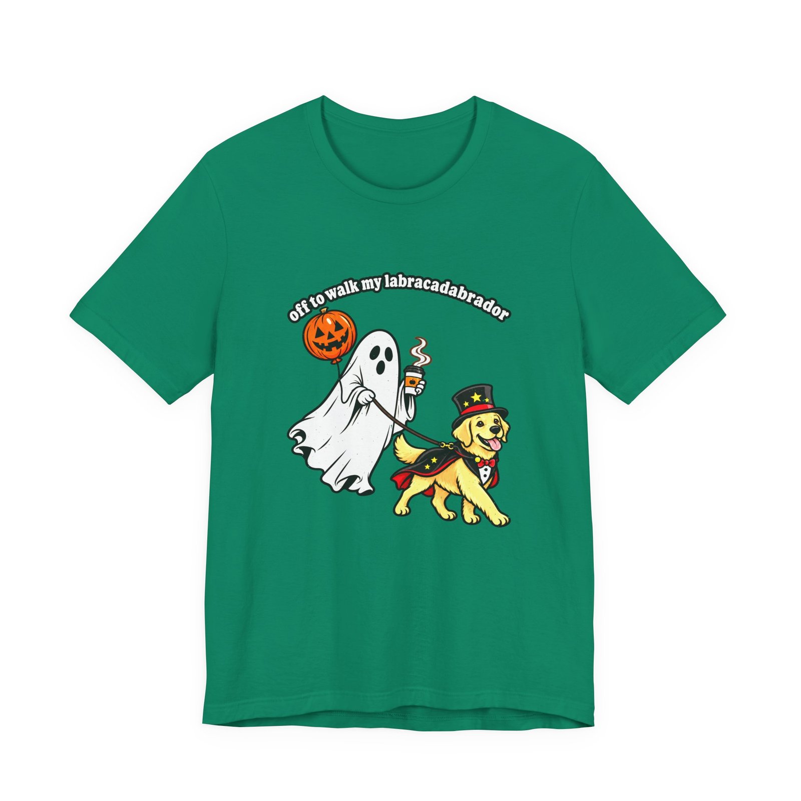 Labracadabrador Halloween Dog Walking Pun - Image 13