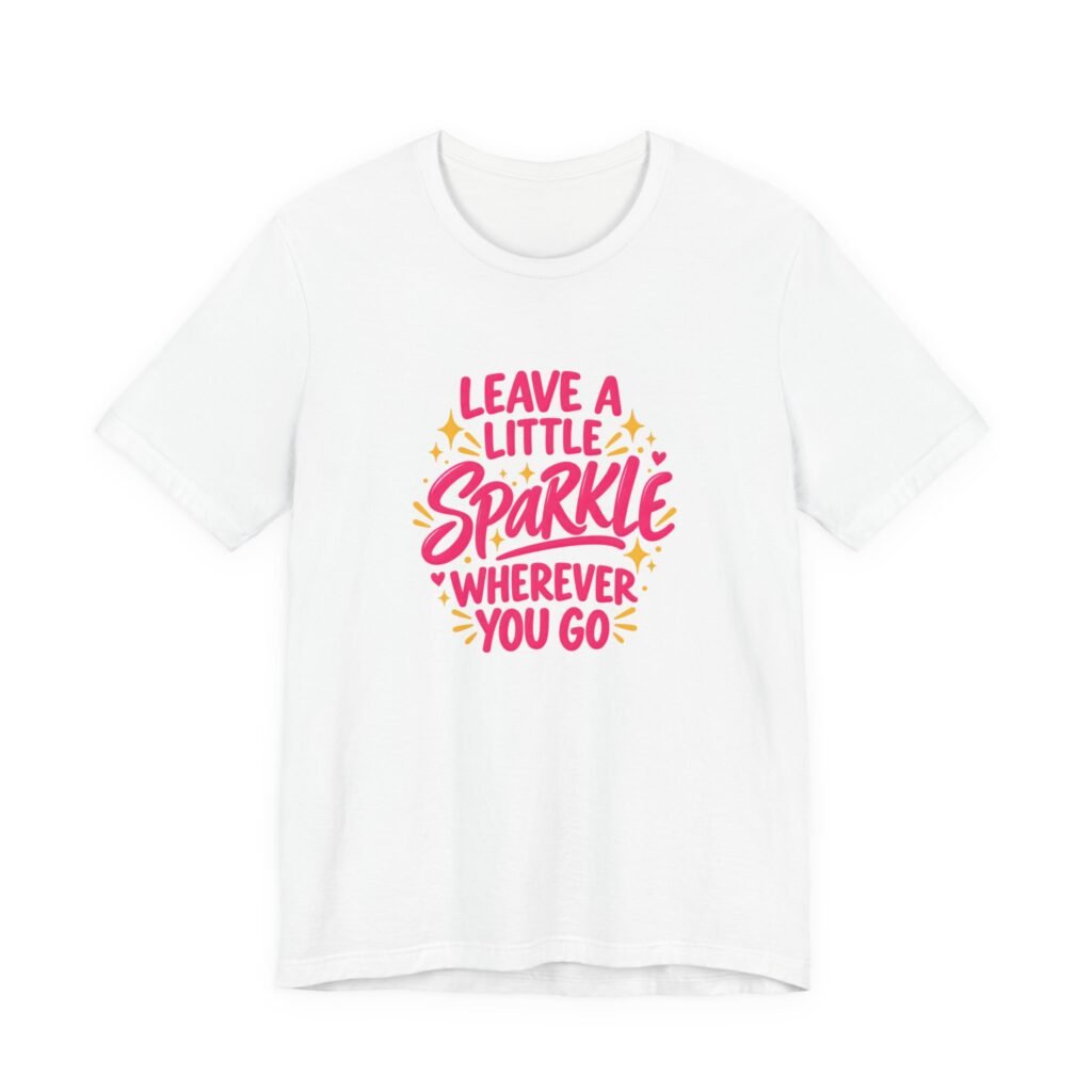 Leave A Little Sparkle Motivational Quote