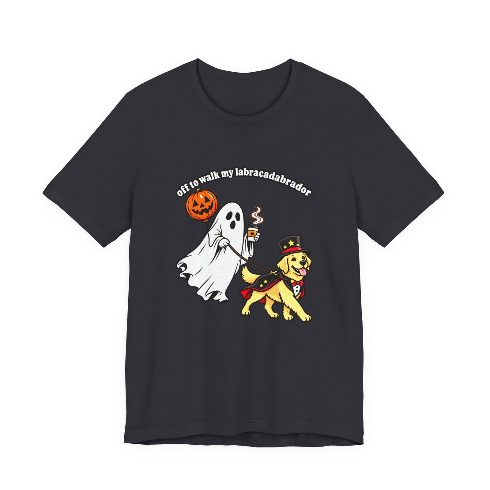 Labracadabrador Halloween Dog Walking Pun - Image 9