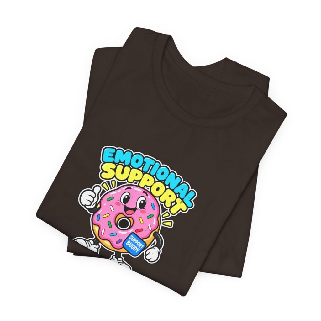 Emotional Support Donut Support Buddy Graphic Tee