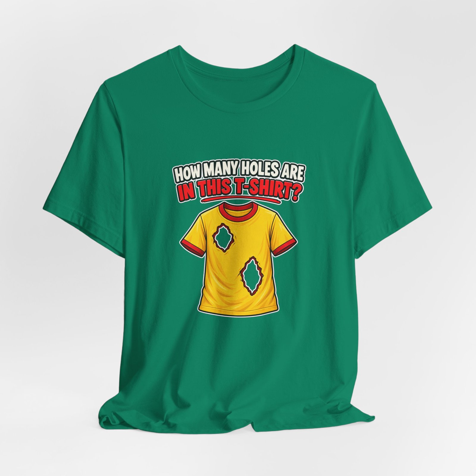 How Many Holes Are In This T-Shirt? Visual Riddle - Image 28
