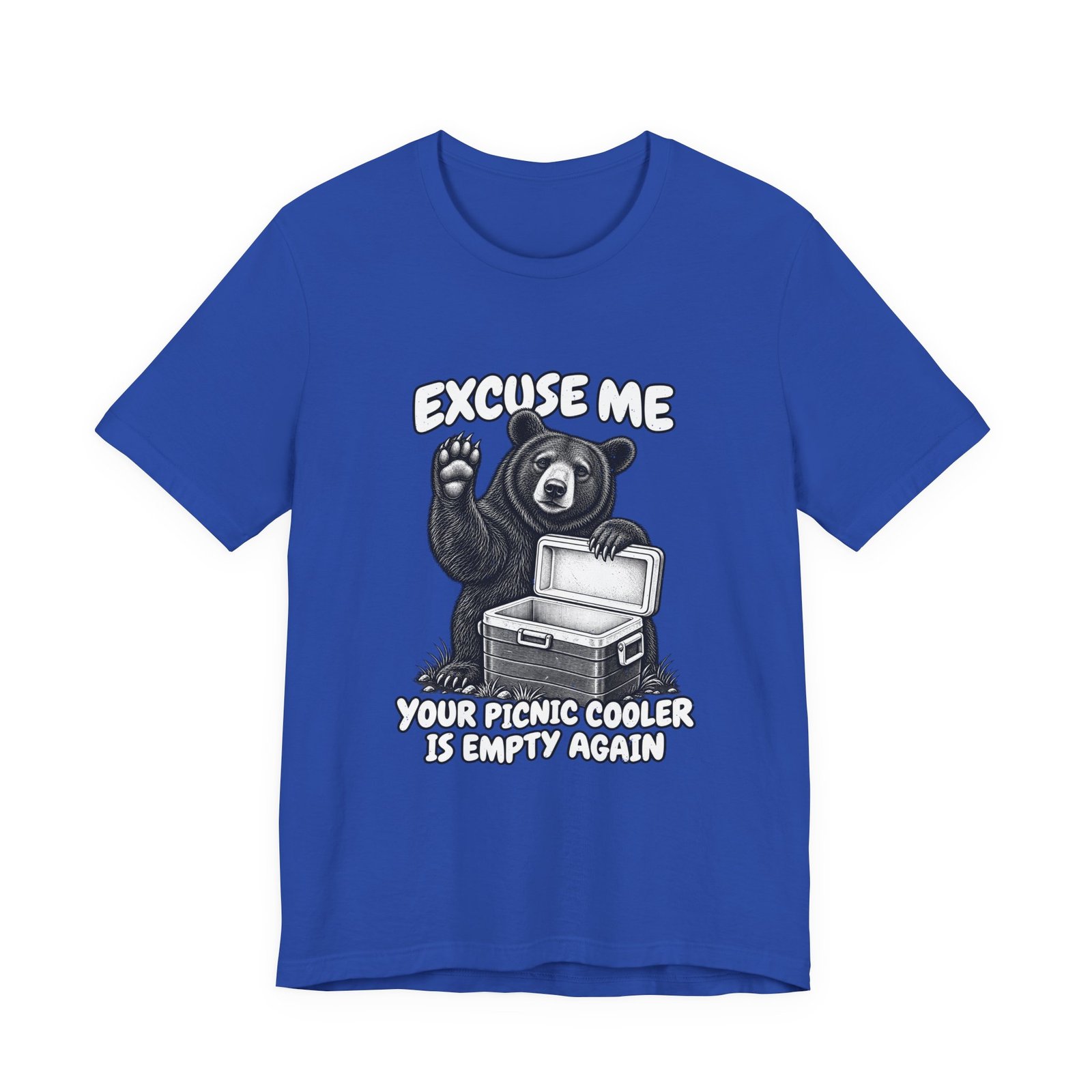 Excuse Me Your Picnic Cooler Is Empty Again Bear Humor - Image 17