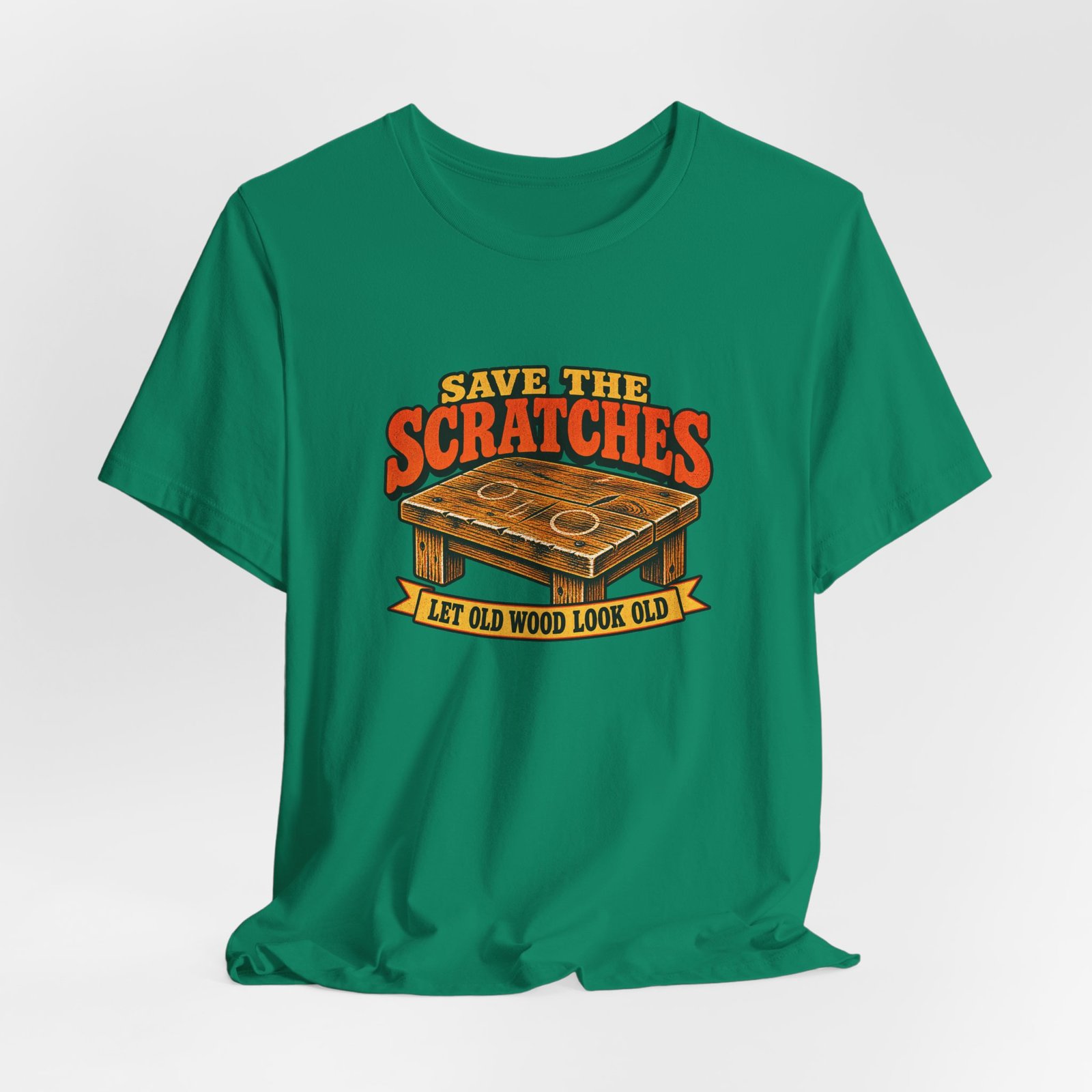 Save the Scratches Cornhole Board Patina Humor - Image 28