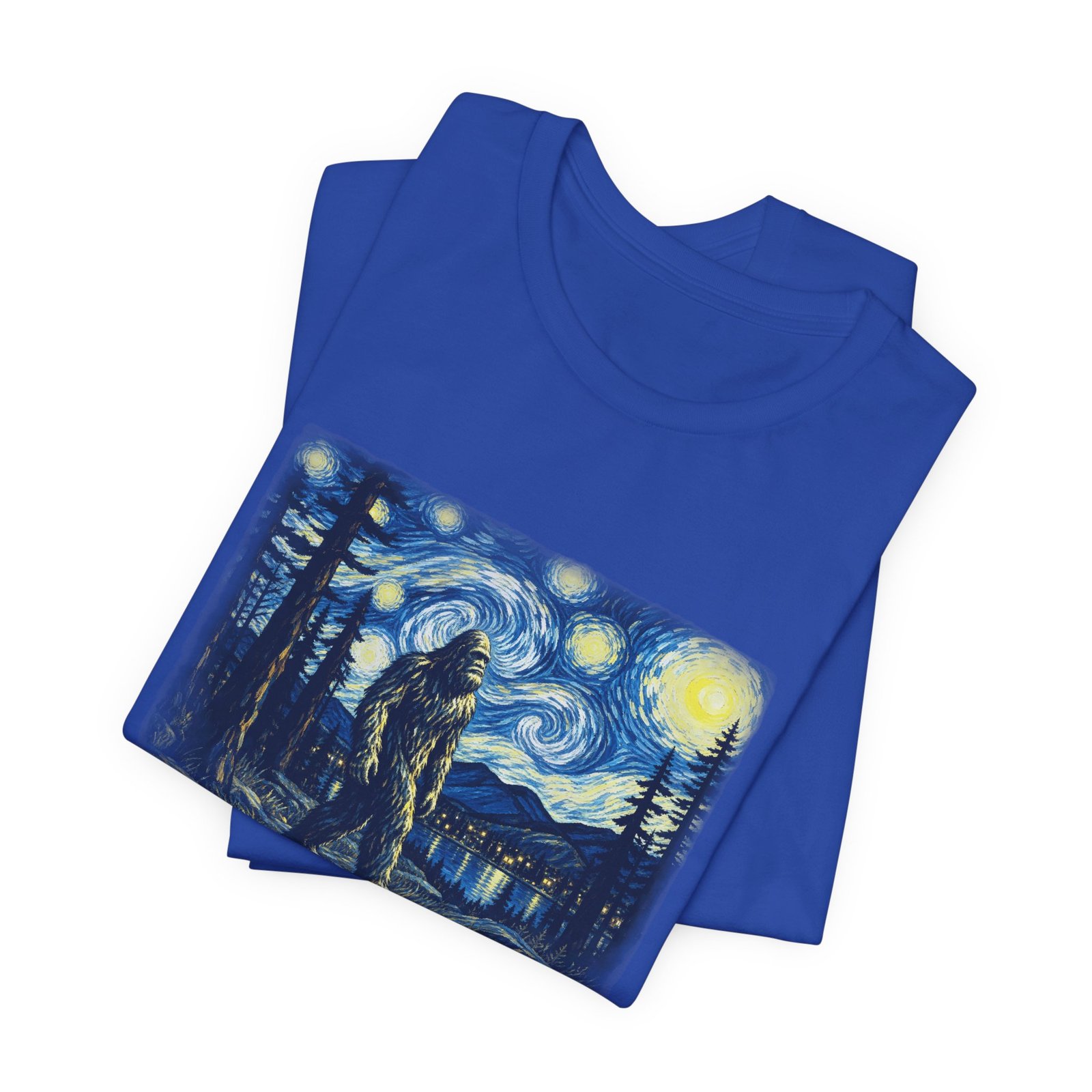 Bigfoot Moonlit Wilderness Graphic Tee - Image 31